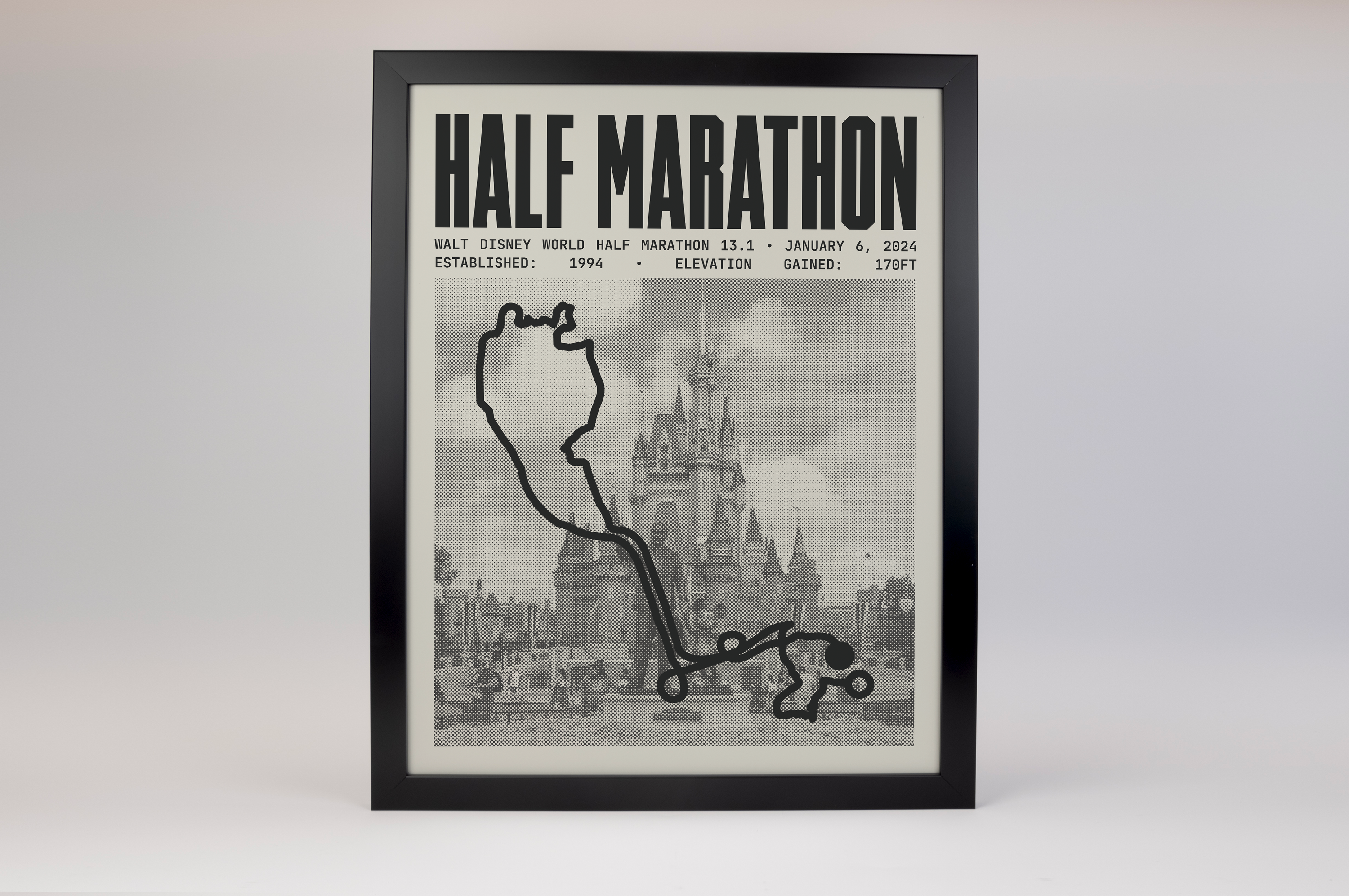 Walt Disney World Half-Marathon Poster