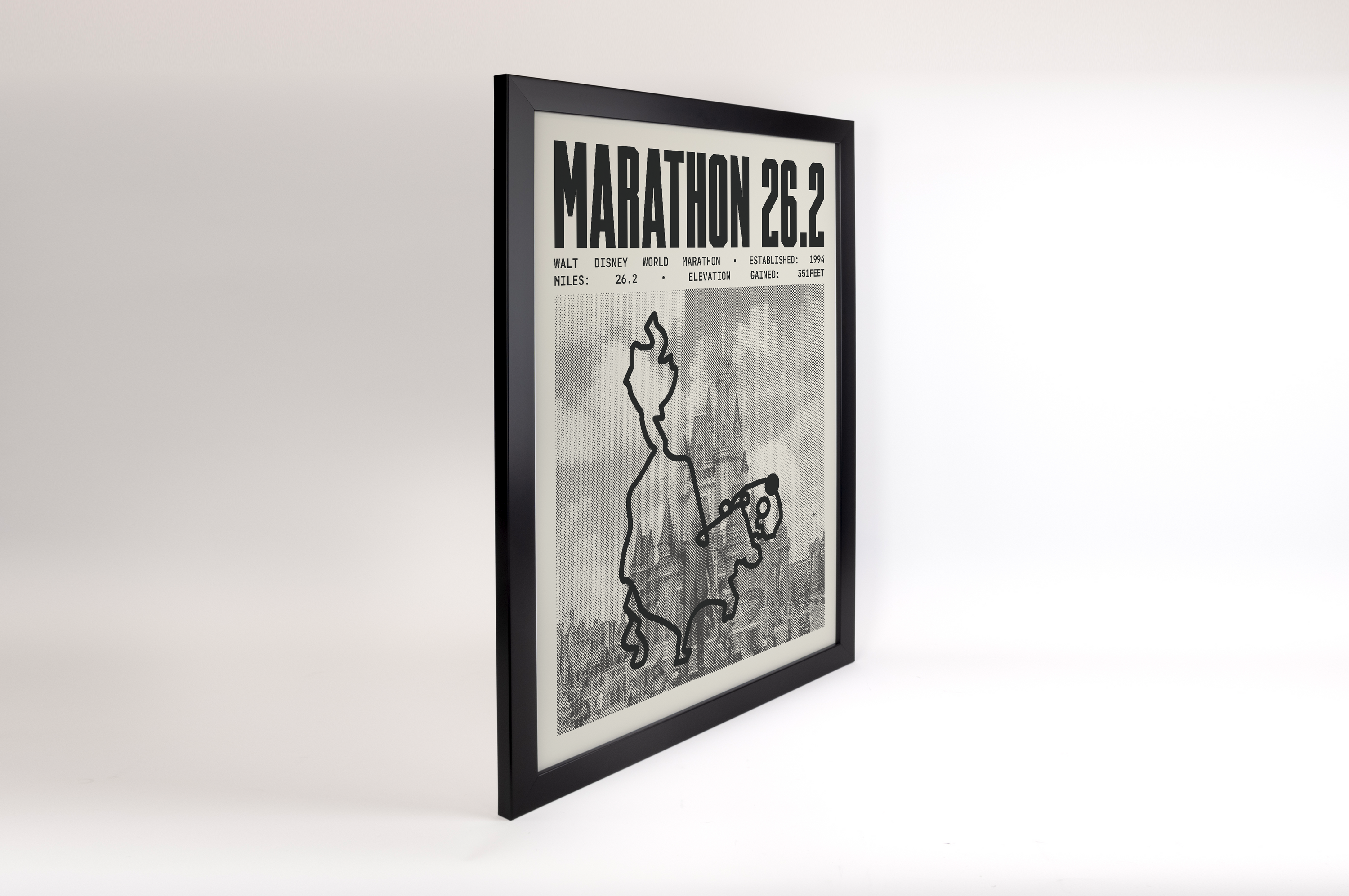 Walt Disney World Marathon Poster