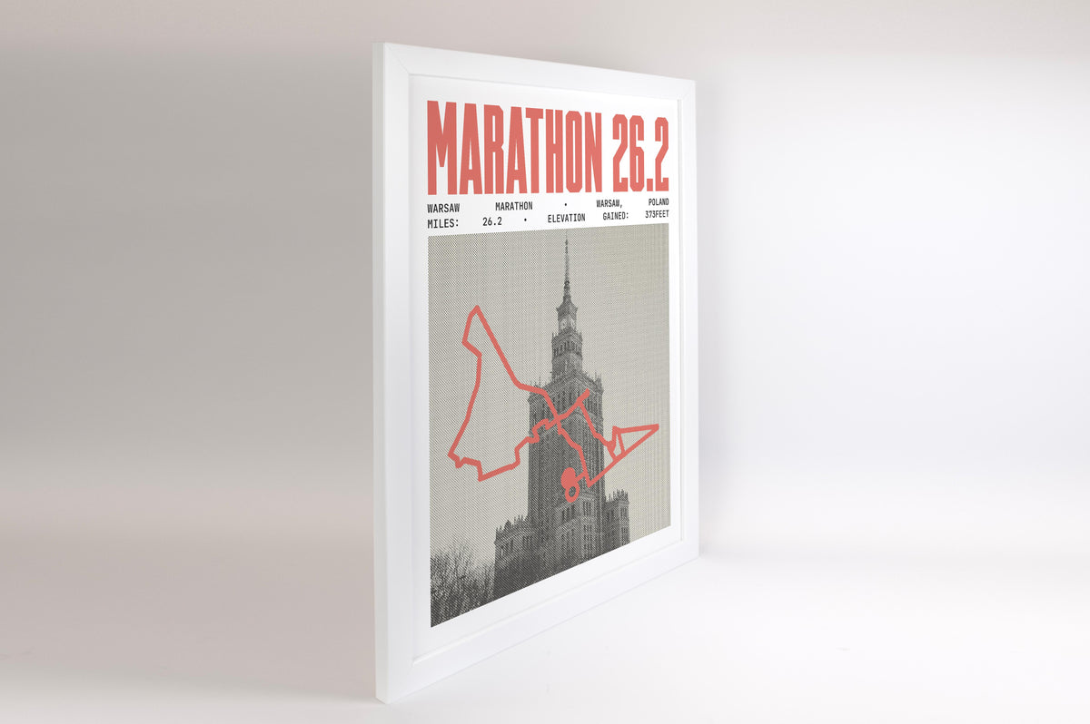 Warsaw Marathon Poster