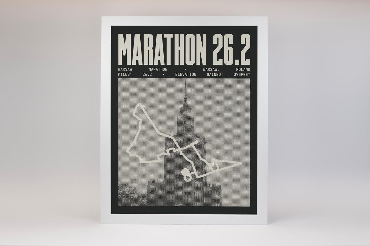 Warsaw Marathon Poster