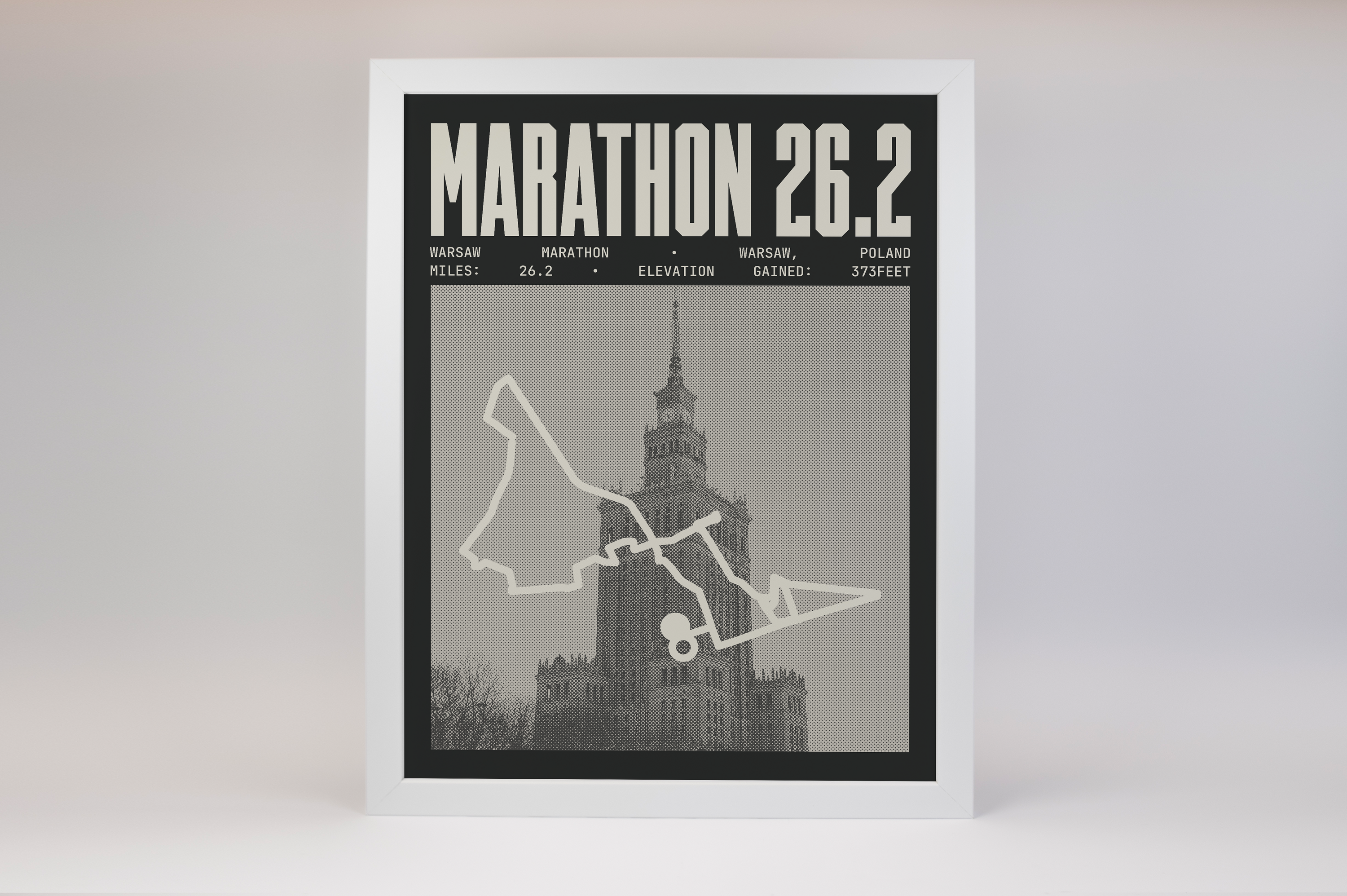 Warsaw Marathon Poster