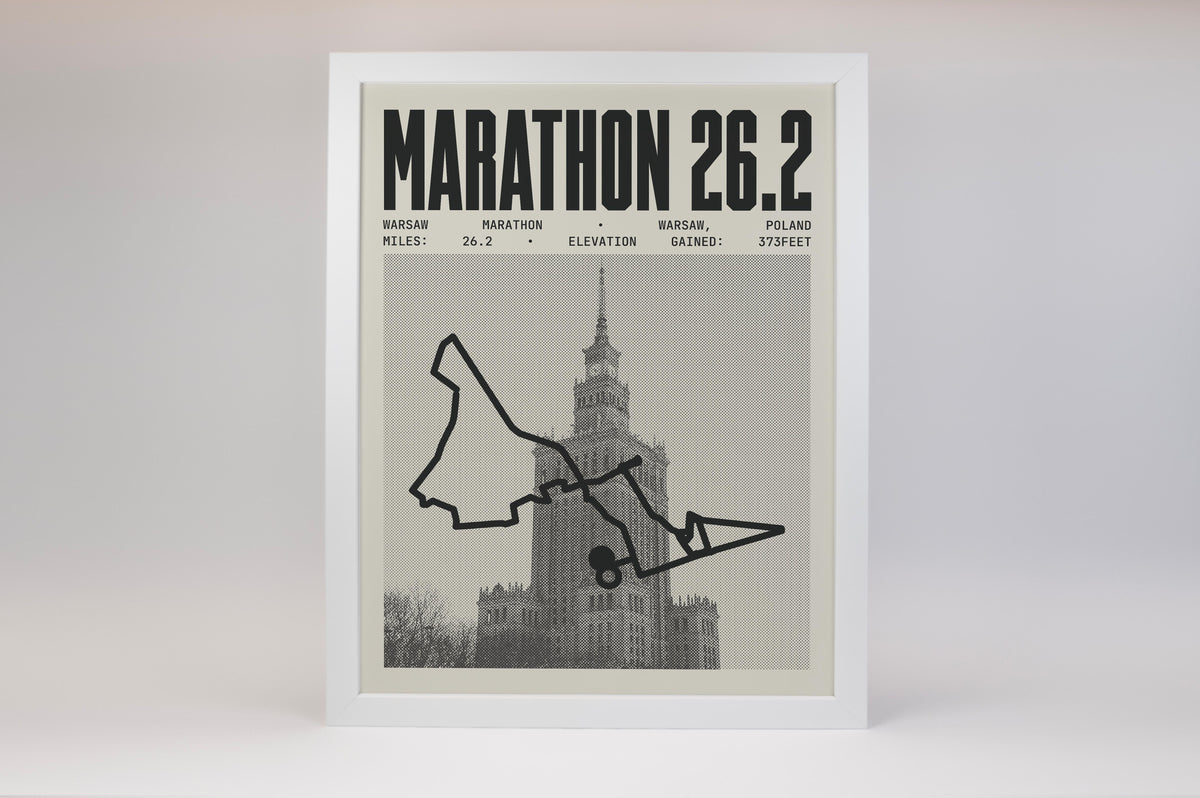 Warsaw Marathon Poster