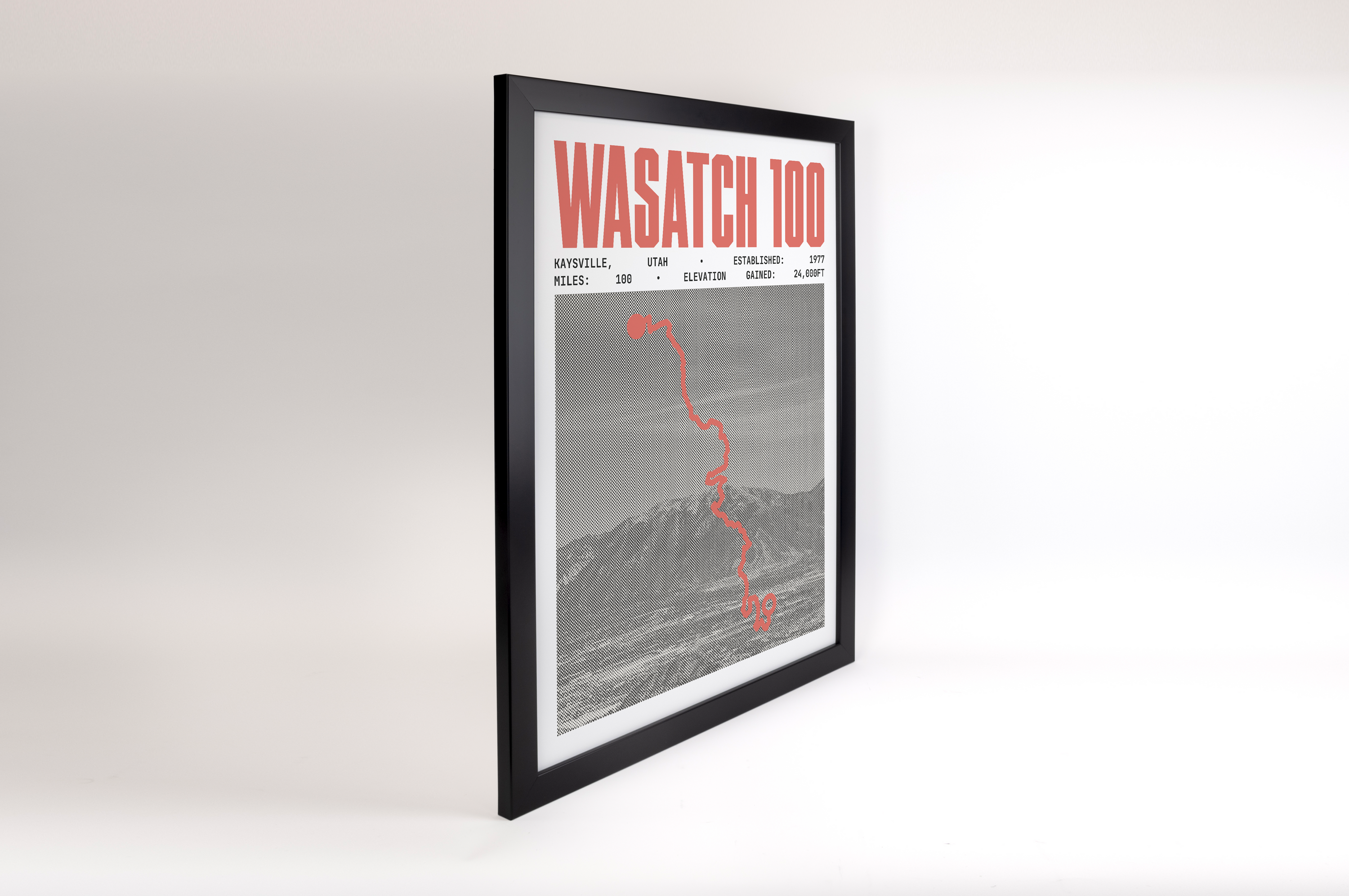 Wasatch 100 Endurance Run Poster