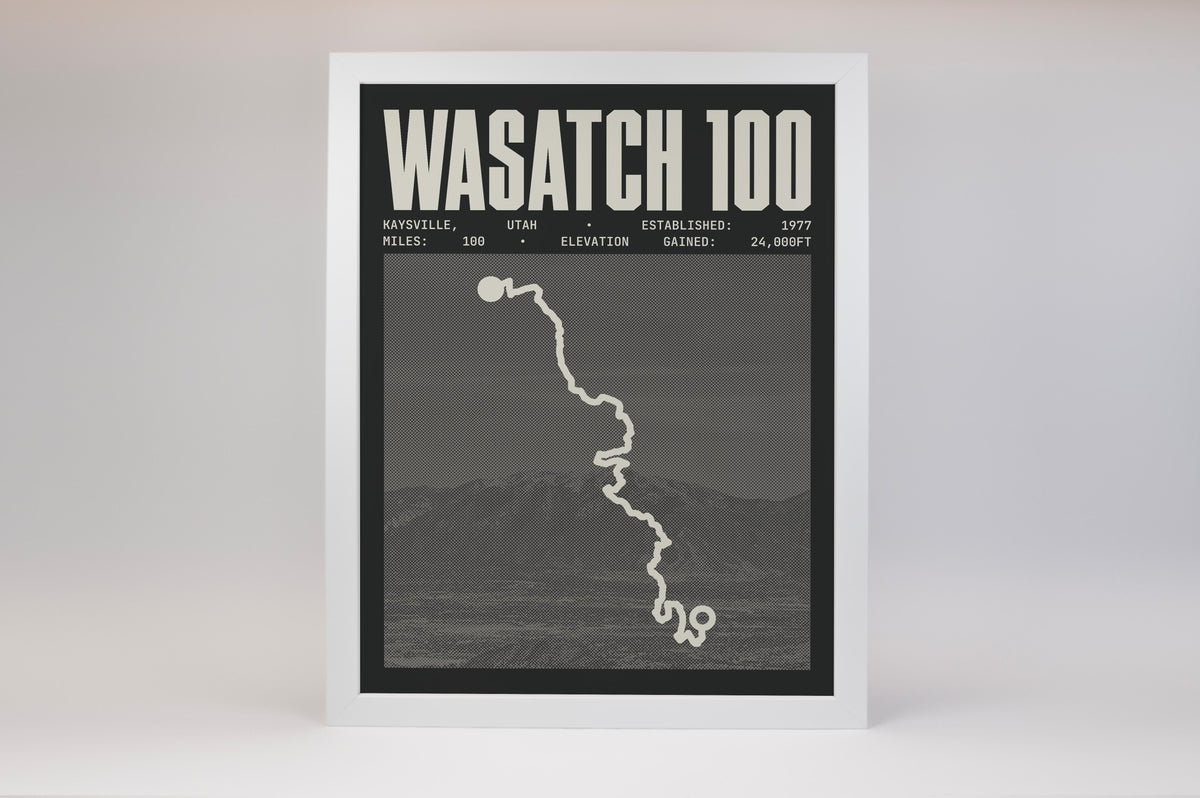 Wasatch 100 Endurance Run Poster
