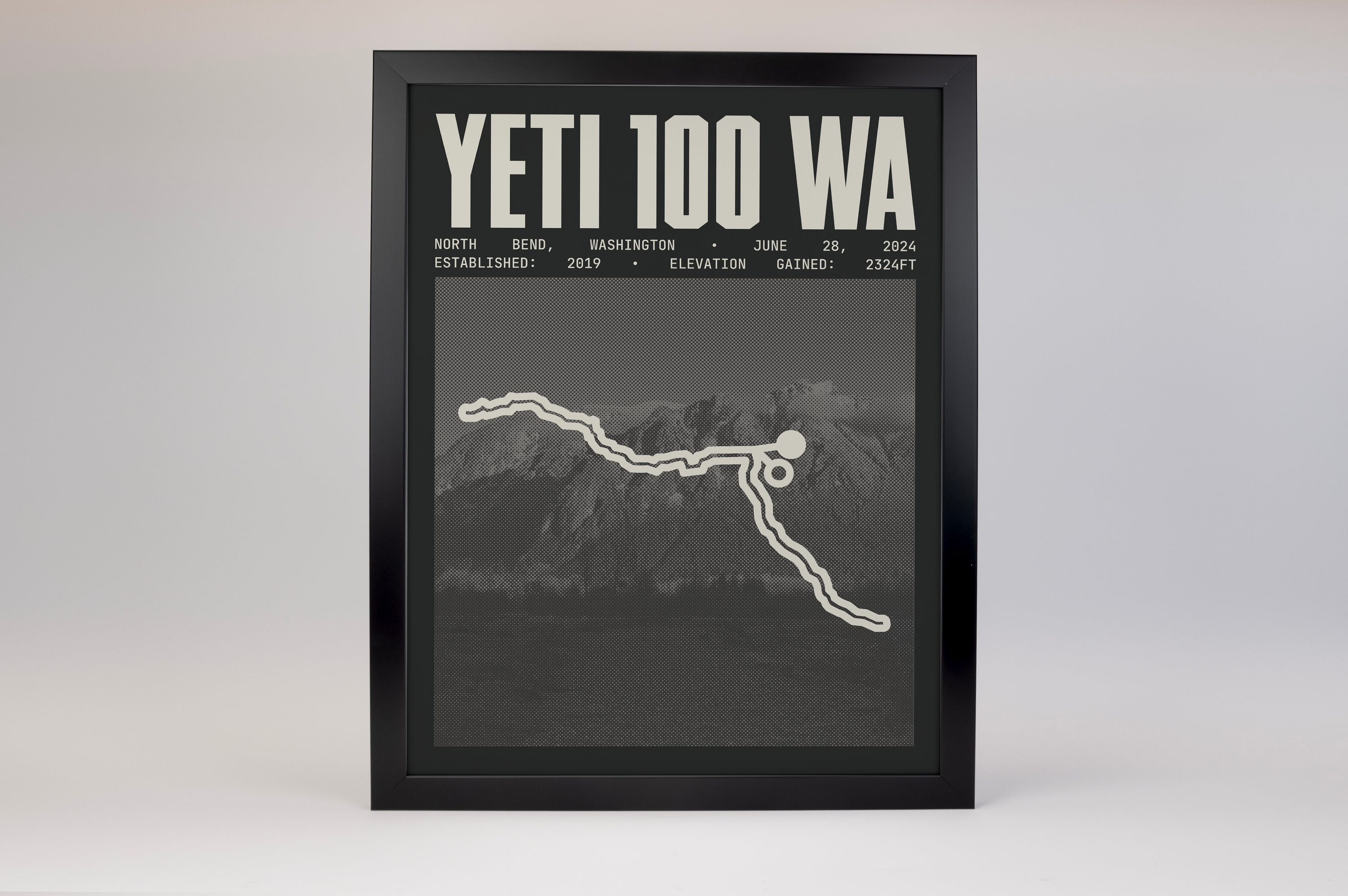 Washington Yeti 100 Mile Endurance Run Poster