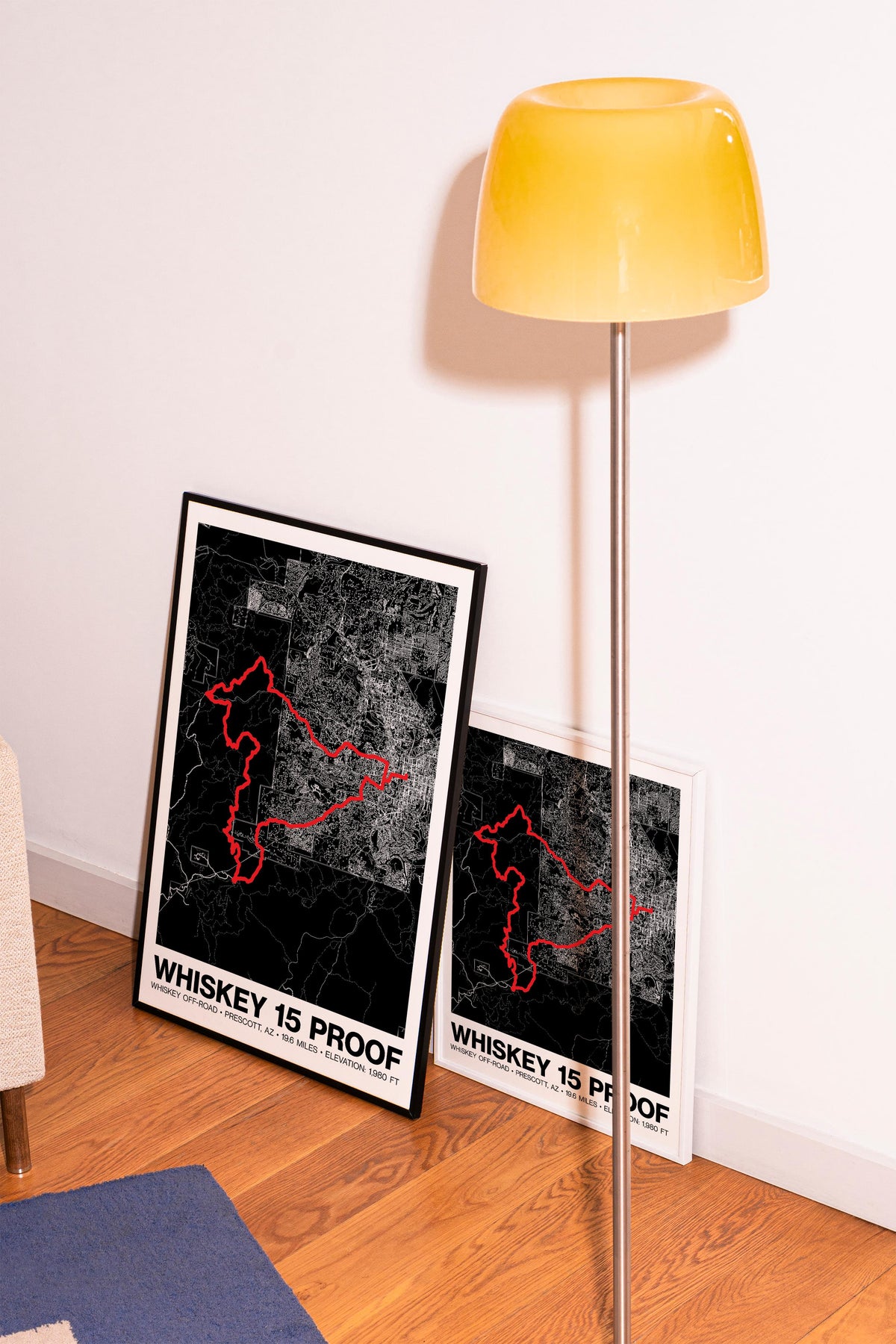 Whiskey Off-Road 15 Proof Poster - Grid Style
