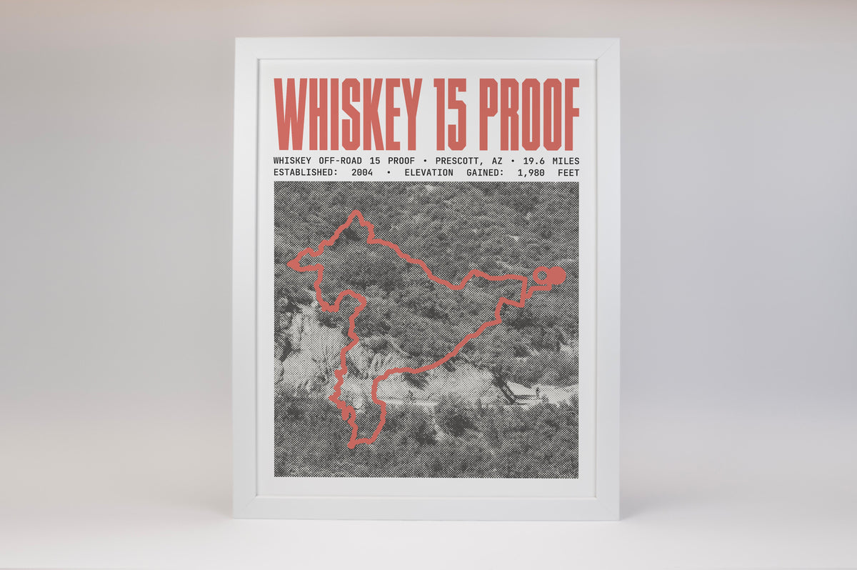 Whiskey Off-Road 15 Proof Poster