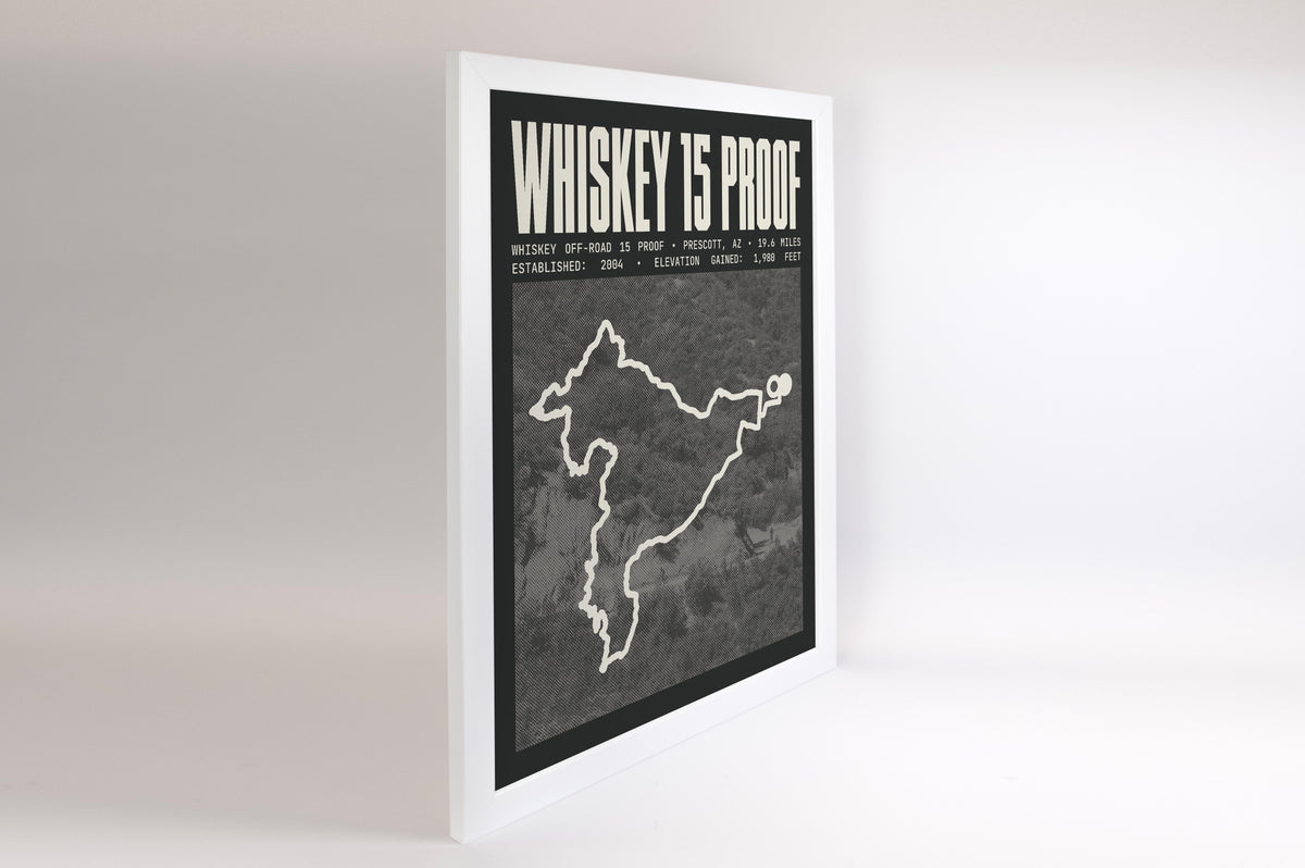 Whiskey Off-Road 15 Proof Poster