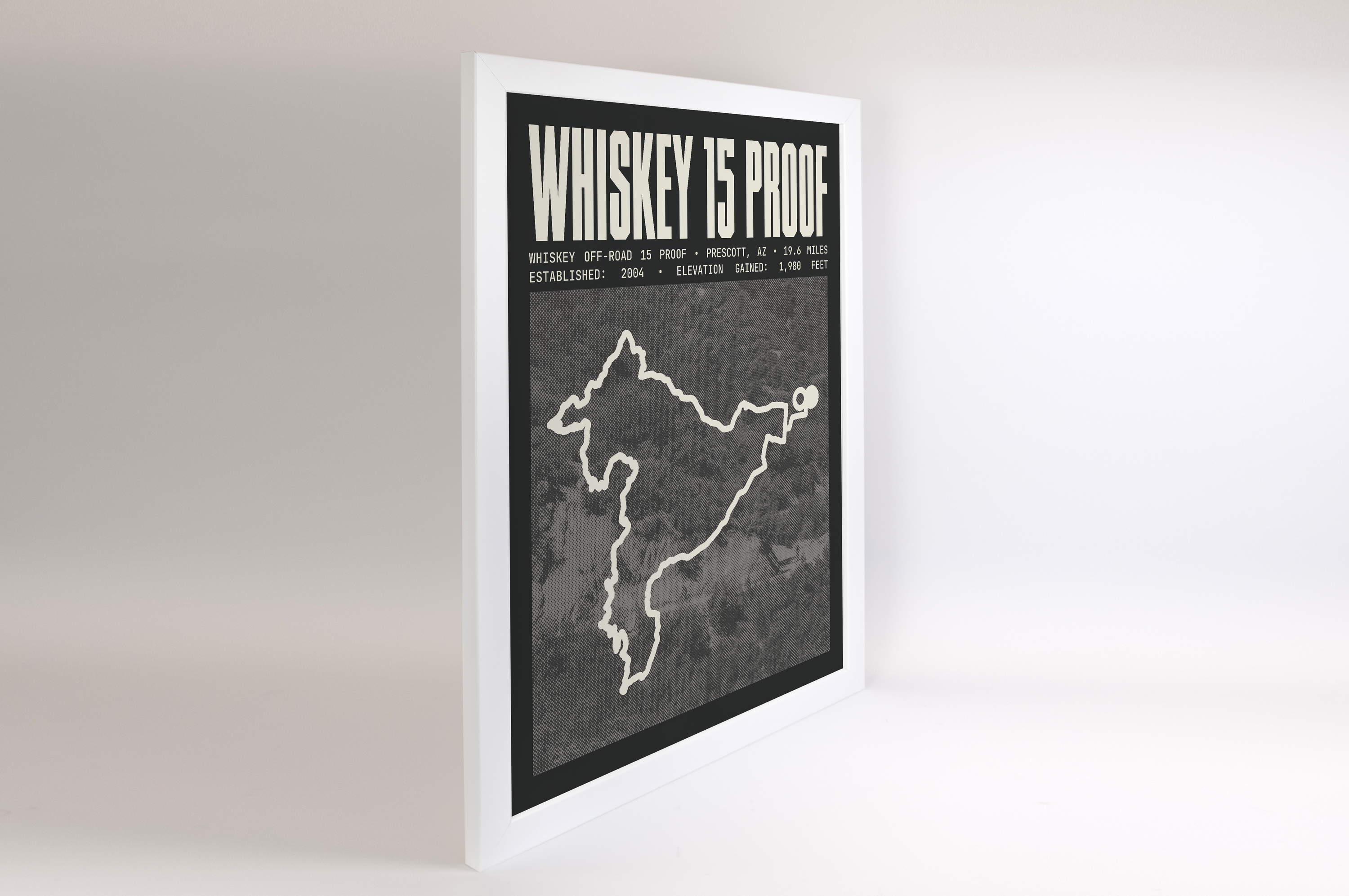 Whiskey Off-Road 15 Proof Poster