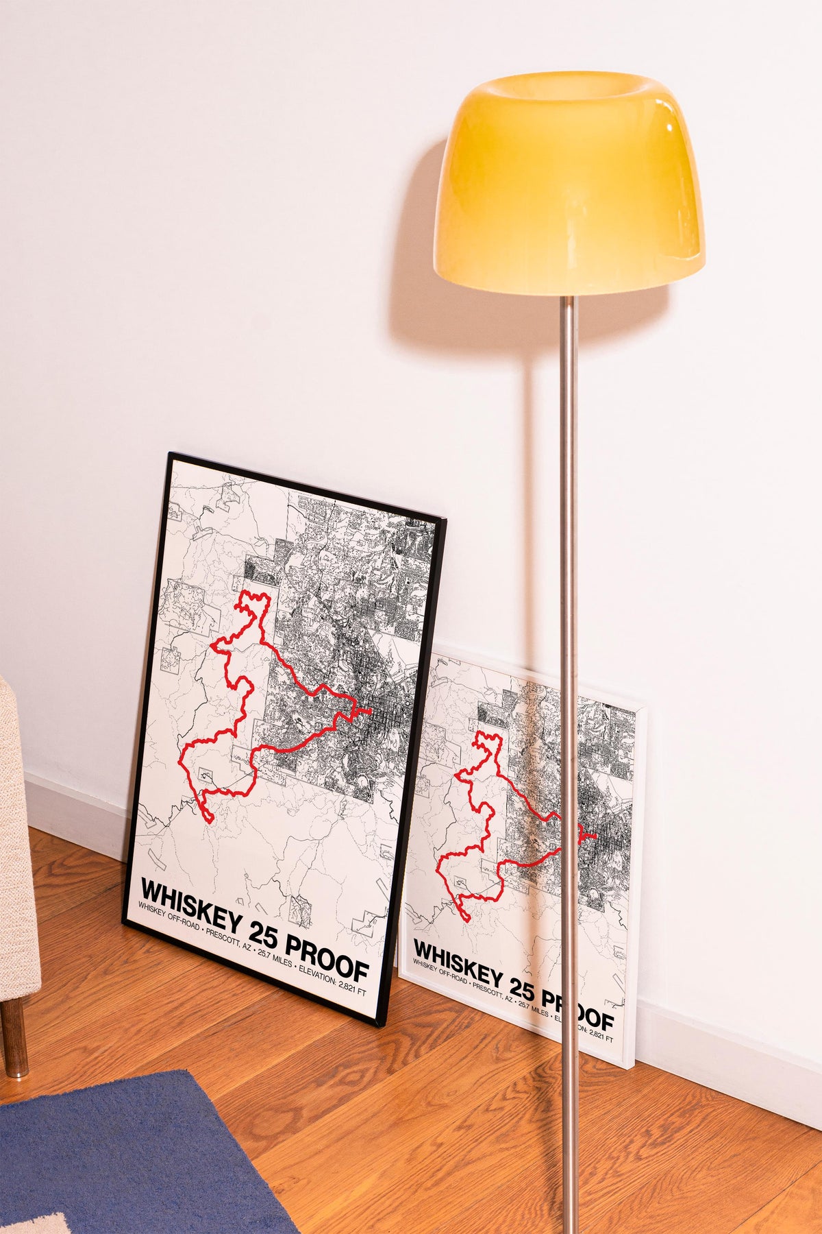 Whiskey Off-Road 25 Proof Poster - Grid Style