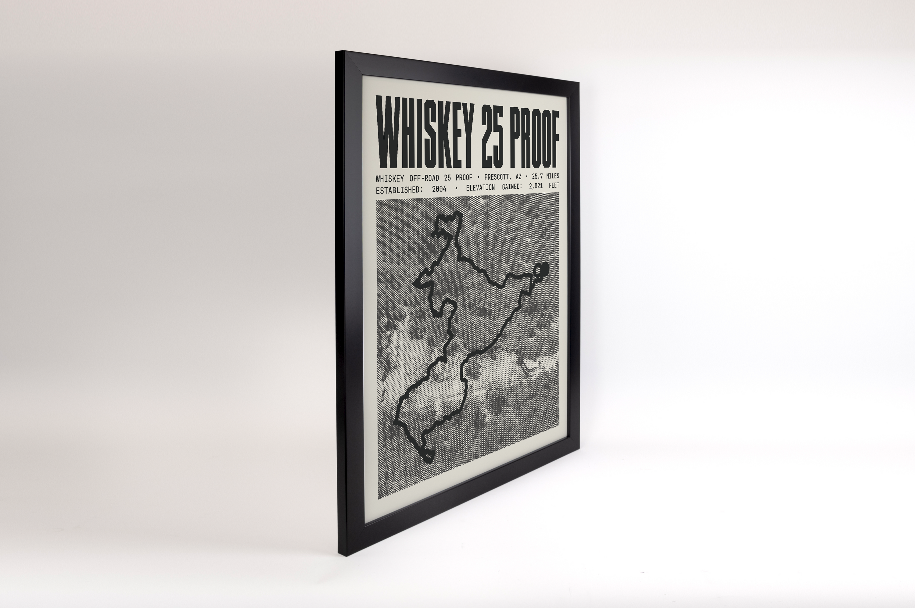 Whiskey Off-Road 25 Proof Poster