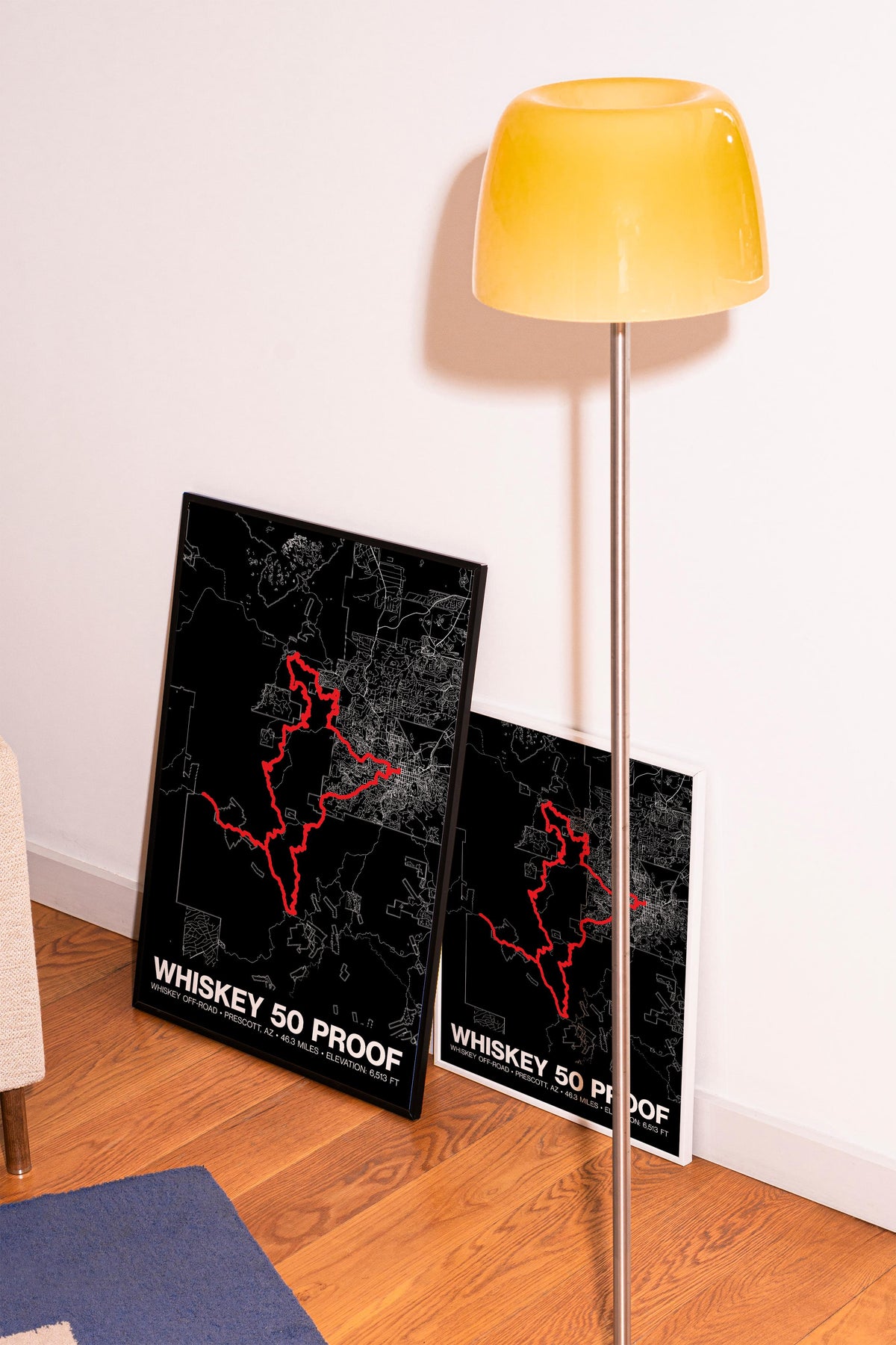 Whiskey Off-Road 50 Proof Poster - Grid Style