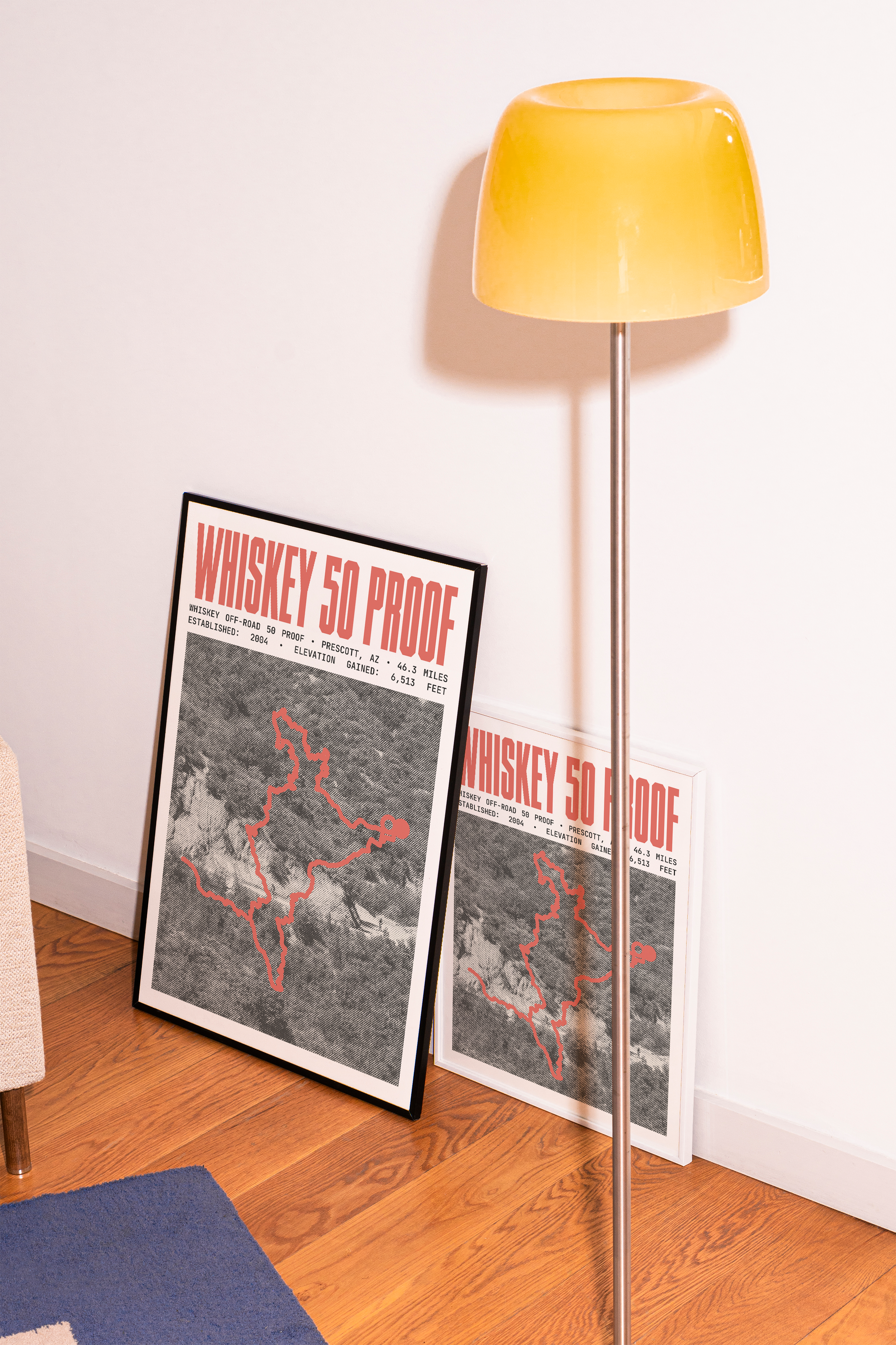 Whiskey Off-Road 50 Proof Poster
