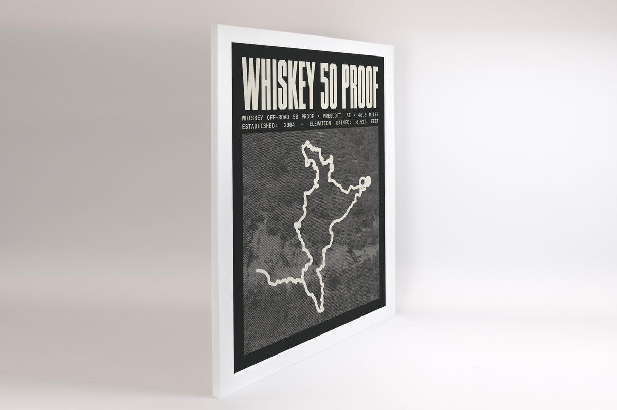 Whiskey Off-Road 50 Proof Poster
