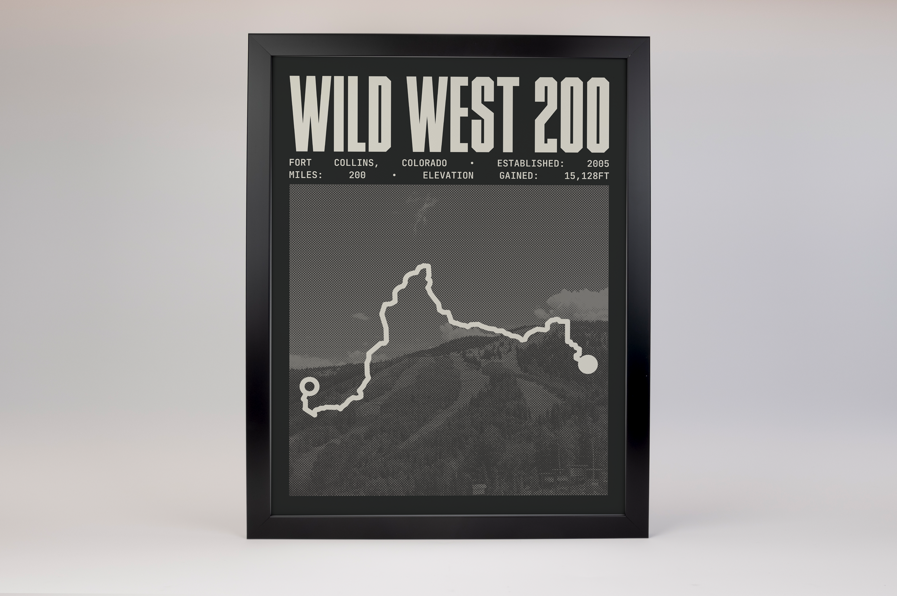 Wild West 200 Endurance Run Poster