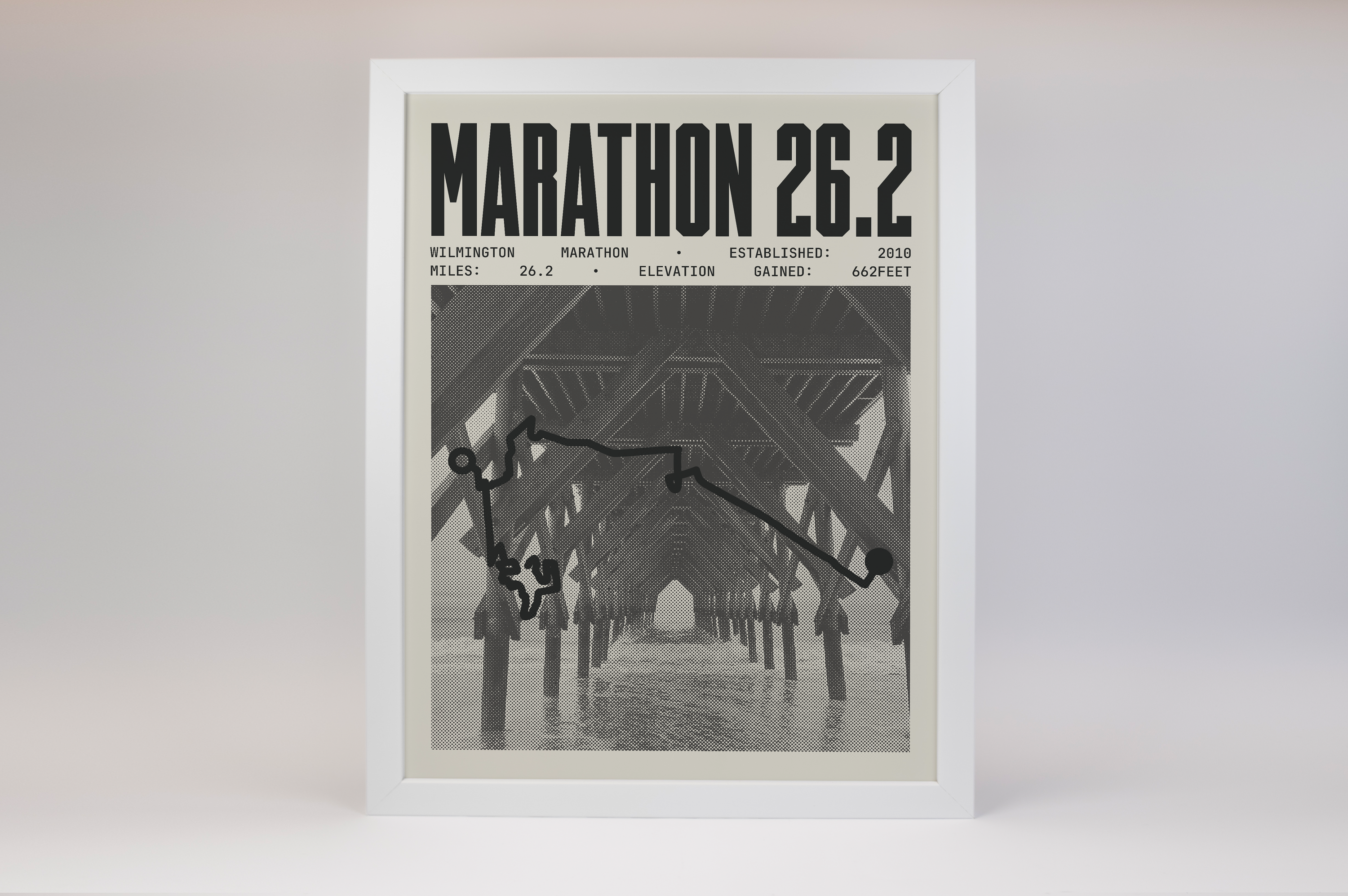 Wilmington Marathon Poster