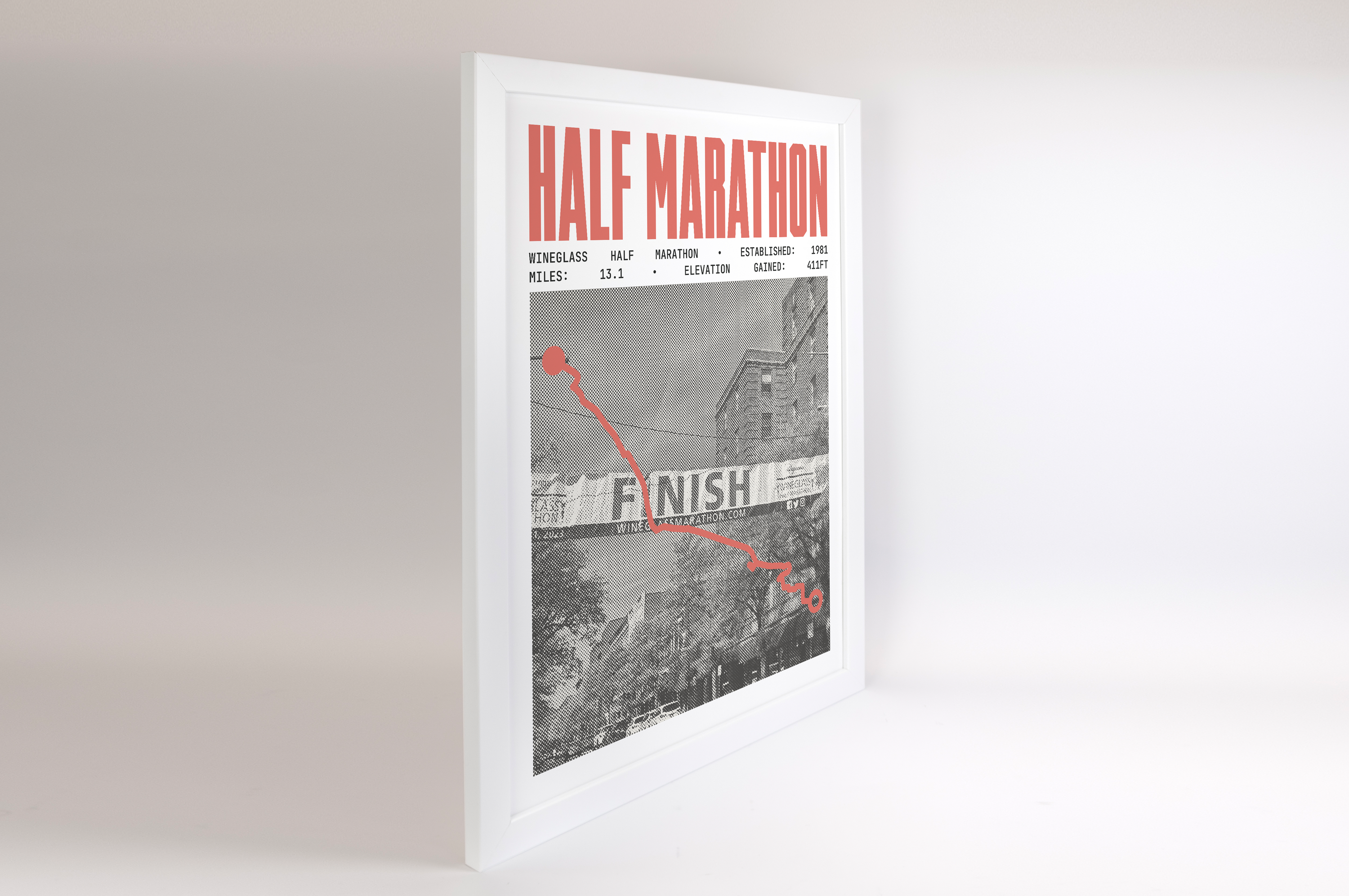 Wineglass Half-Marathon Poster