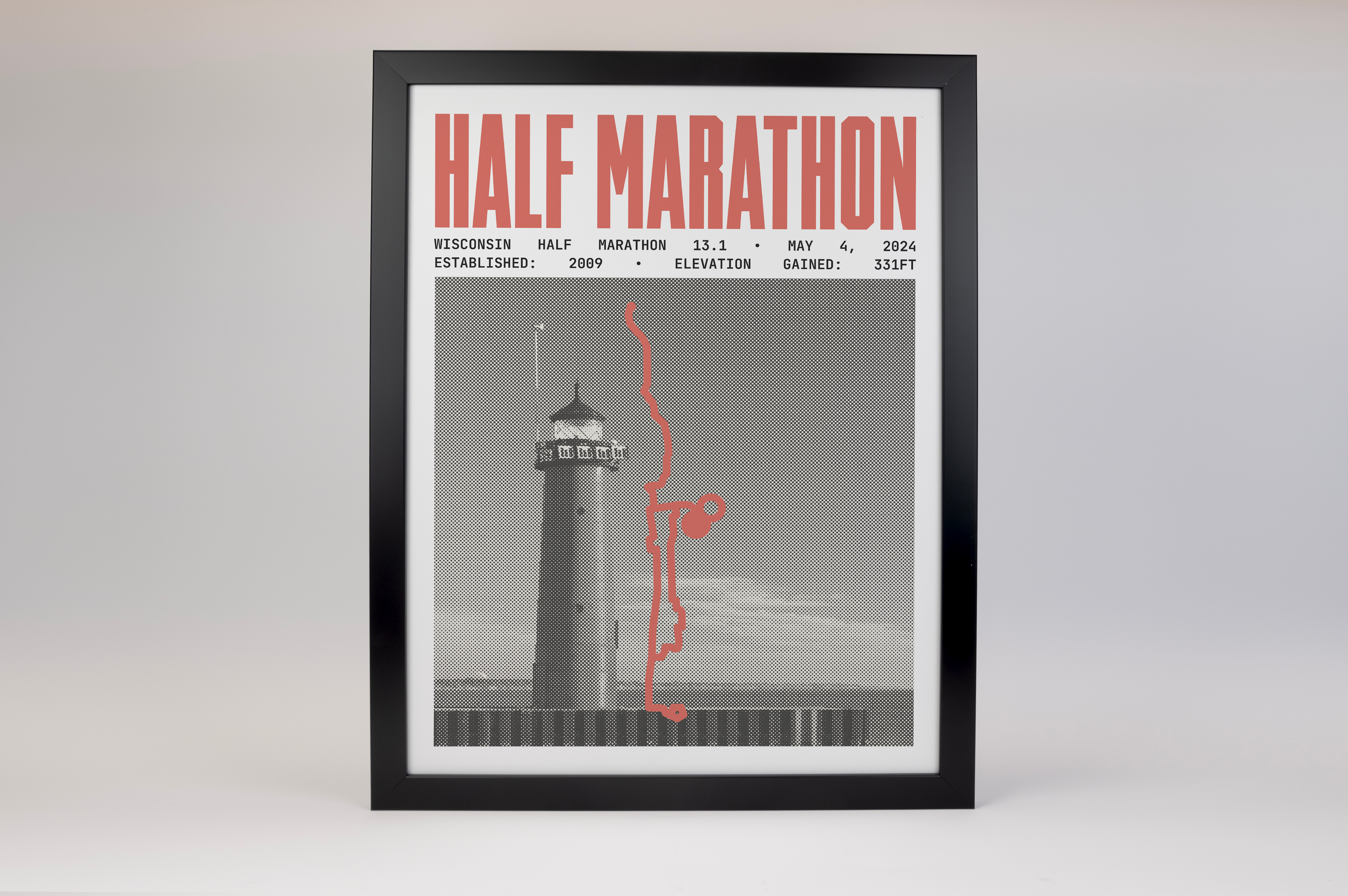 Wisconsin Half-Marathon Poster