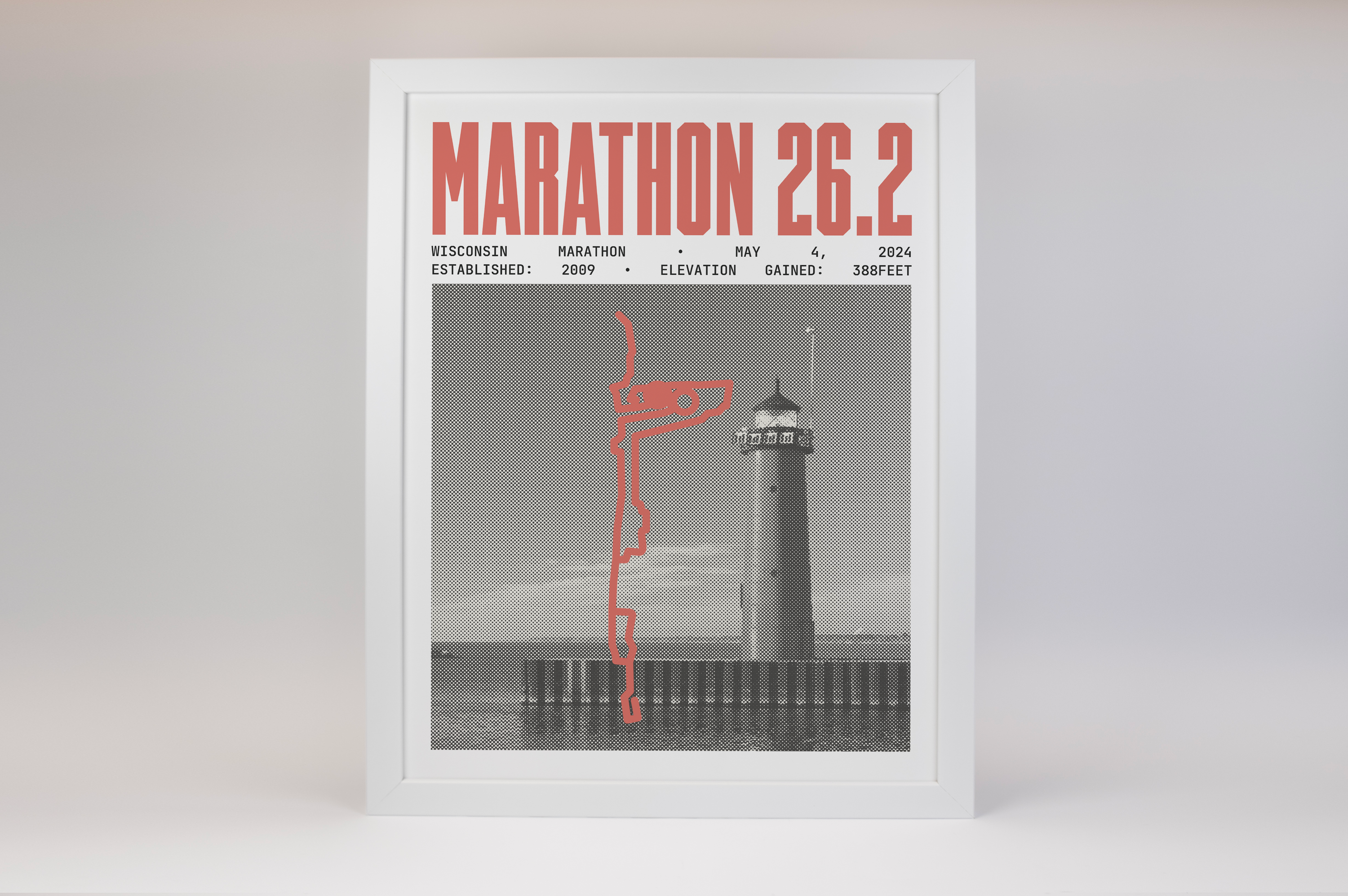 Wisconsin Marathon Poster