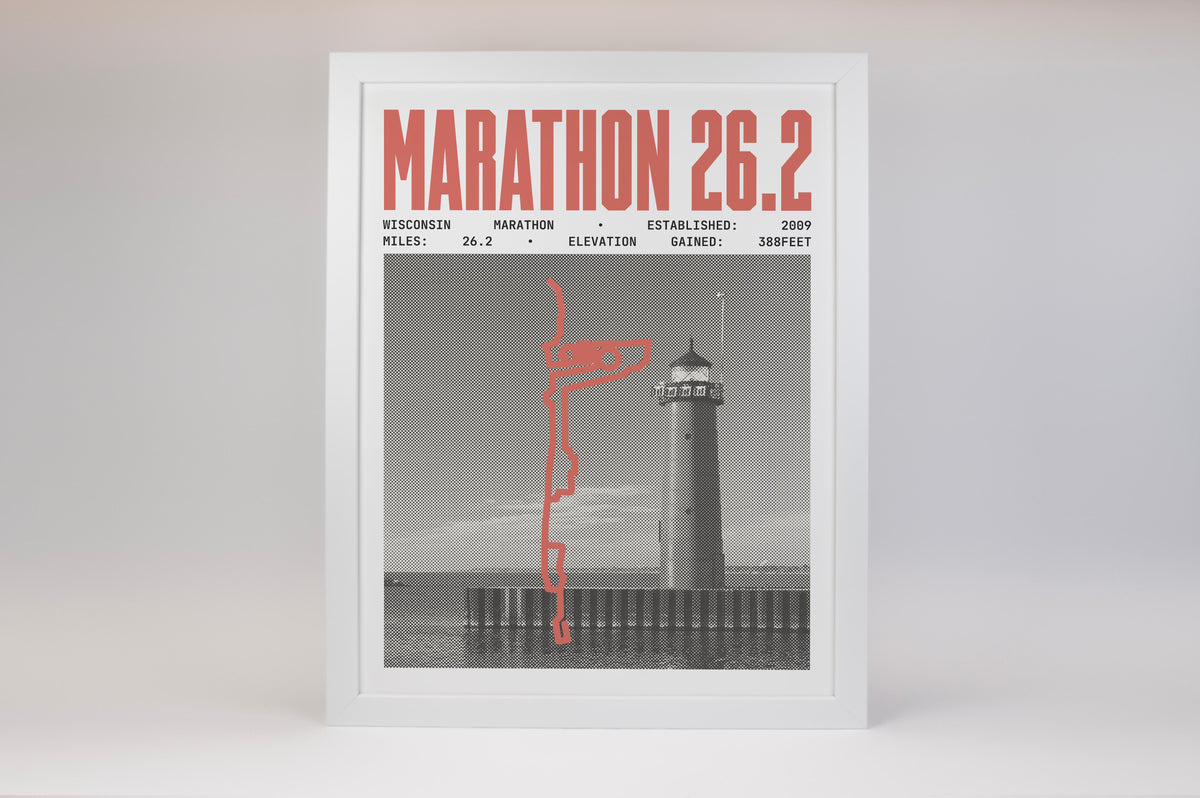 Wisconsin Marathon Poster