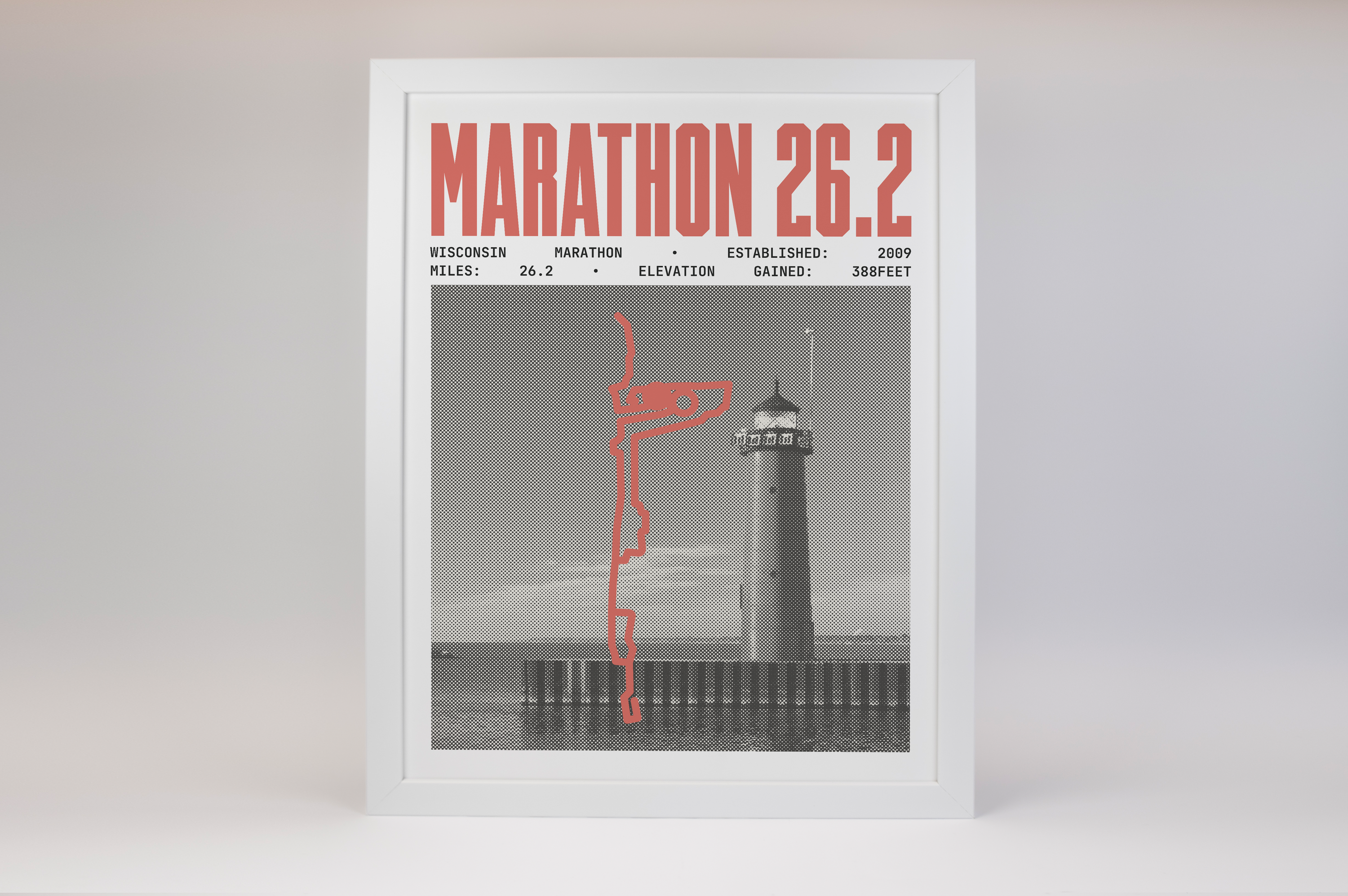 Wisconsin Marathon Poster