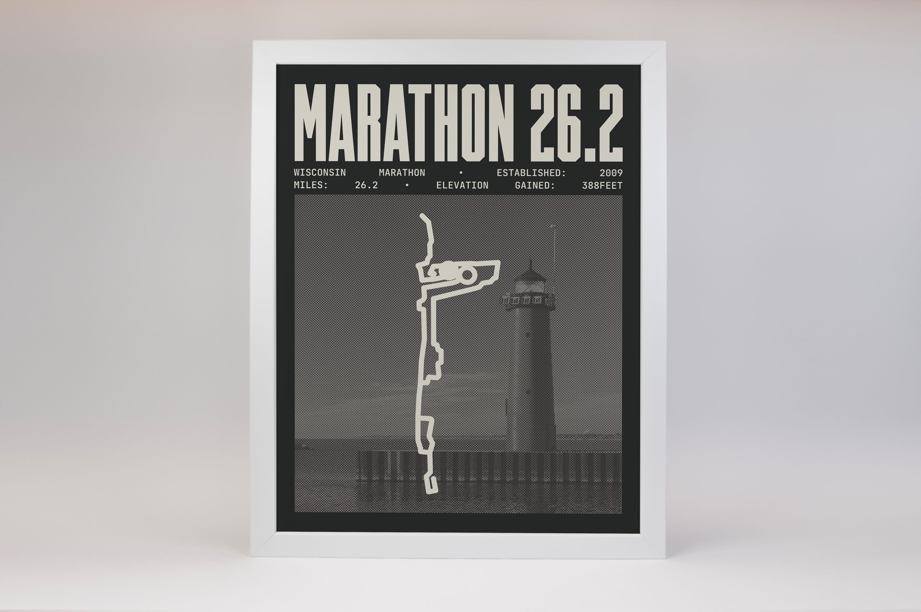 Wisconsin Marathon Poster