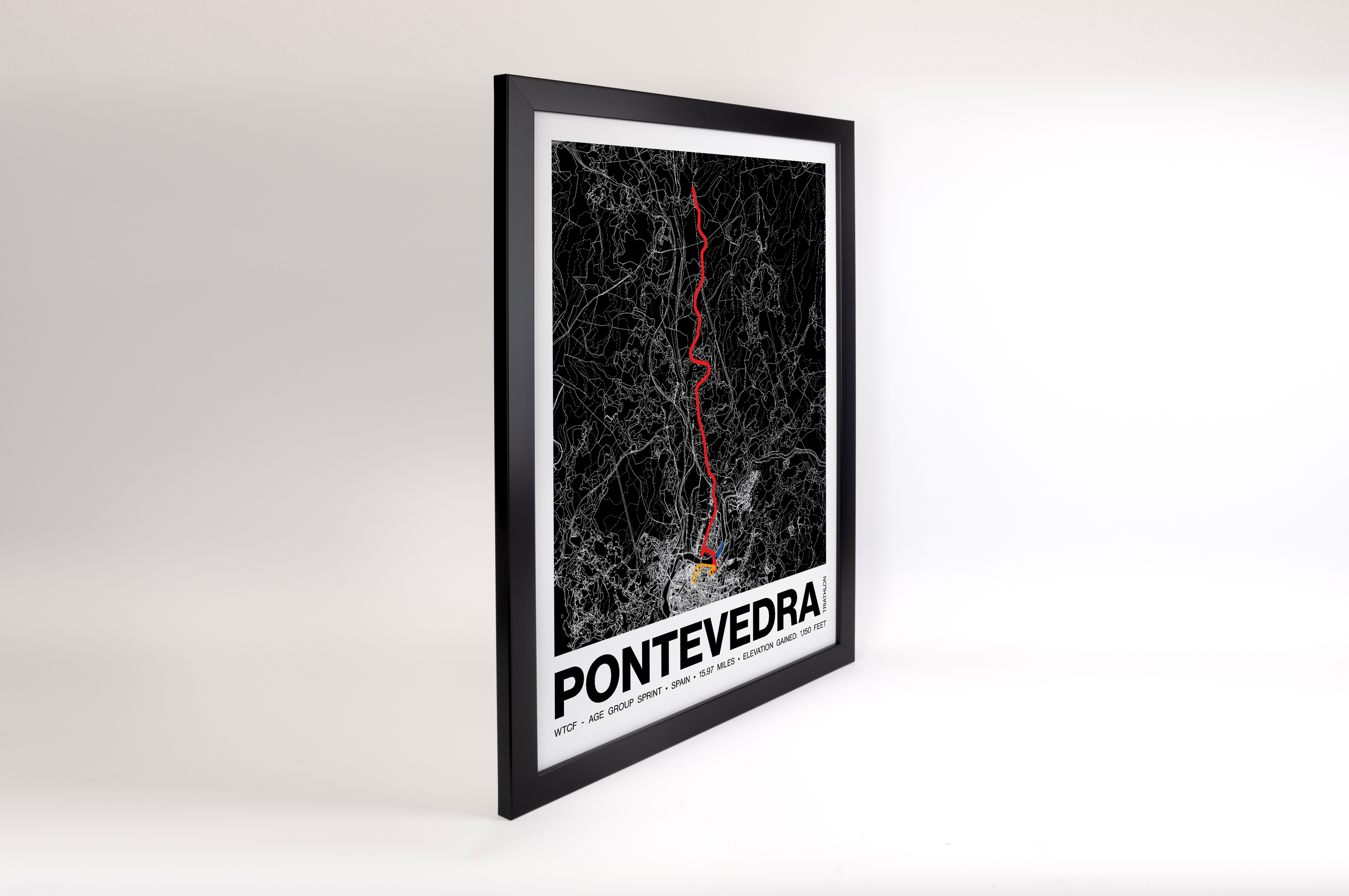 World Triathlon Championship Finals Sprint Poster - Grid Style