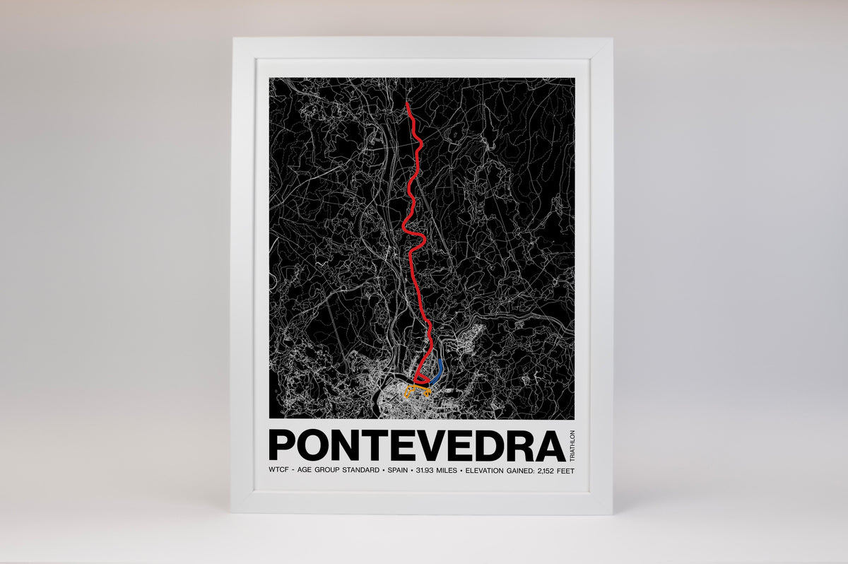 World Triathlon Championship Finals Standard Poster - Grid Style