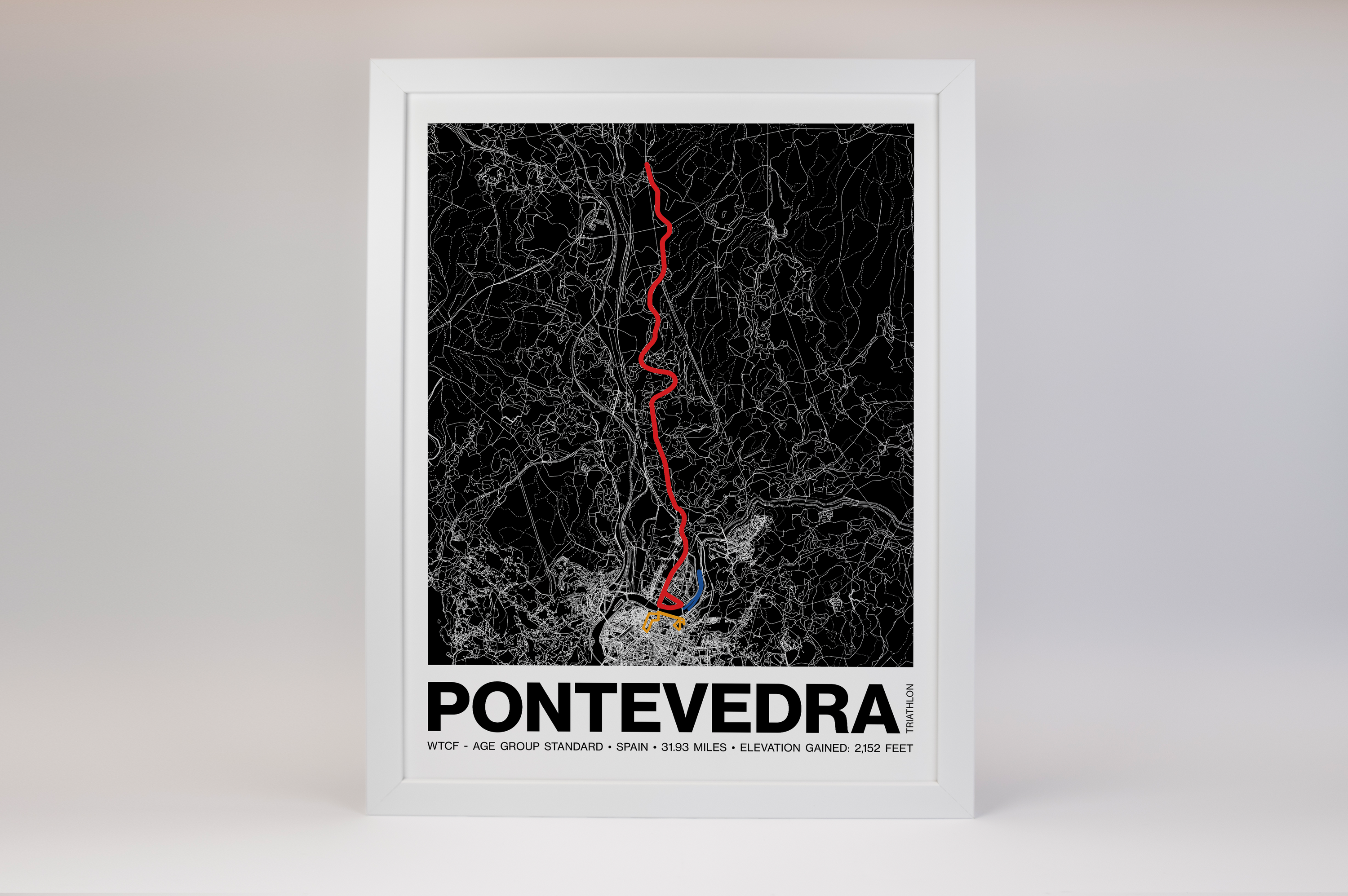 World Triathlon Championship Finals Standard Poster - Grid Style