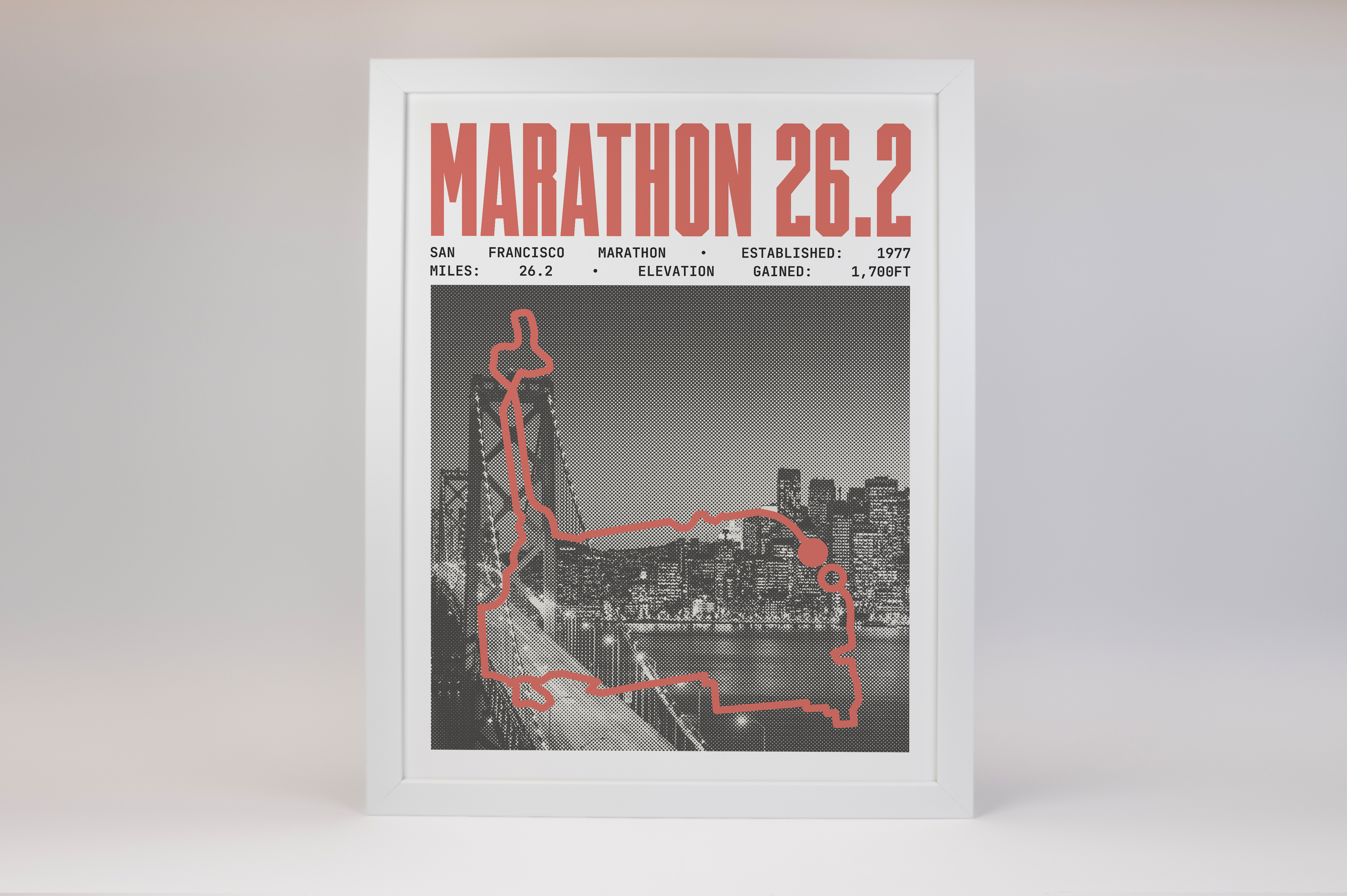 San Francisco Marathon Poster