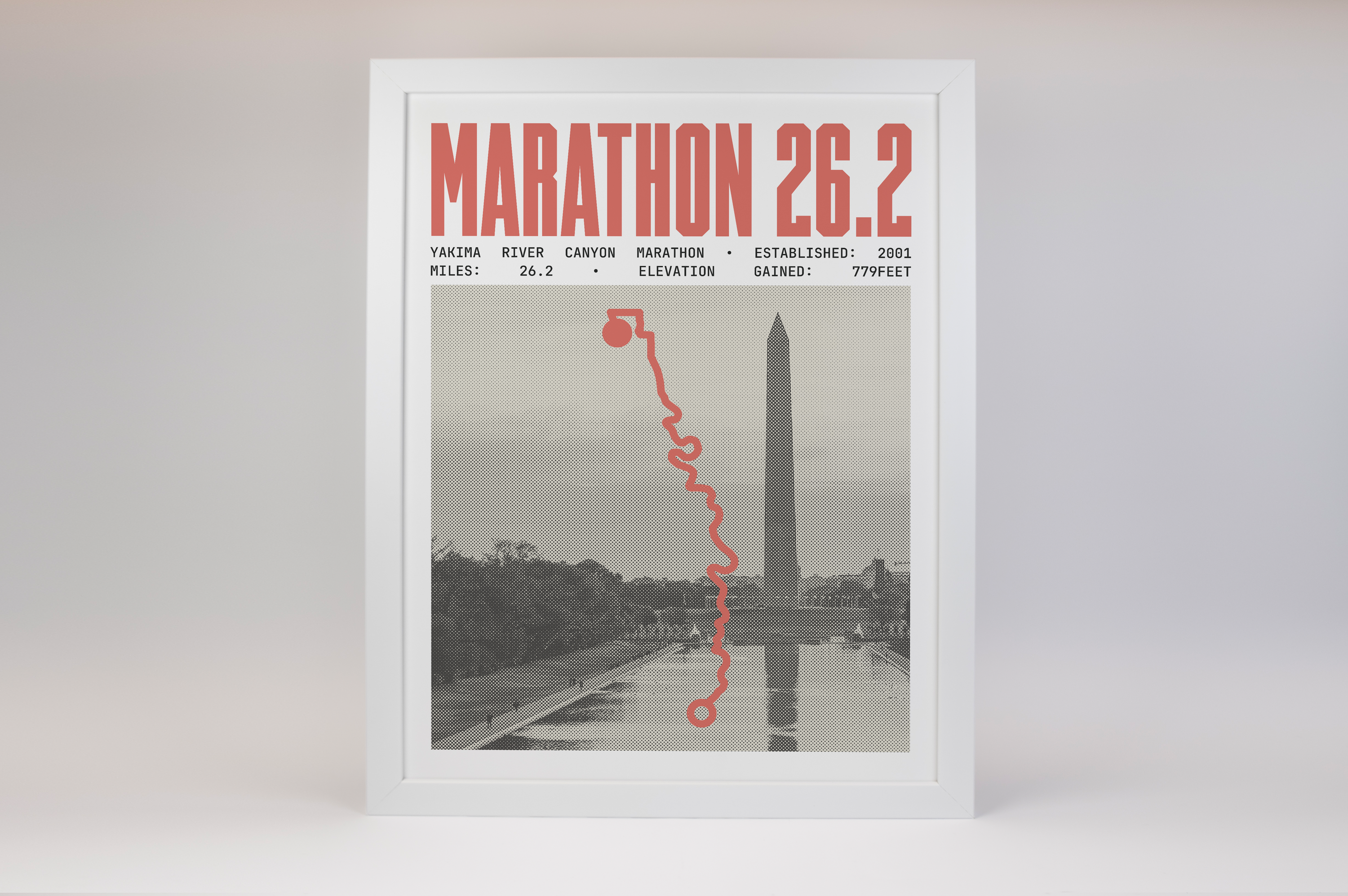 Yakima River Canyon Marathon Poster