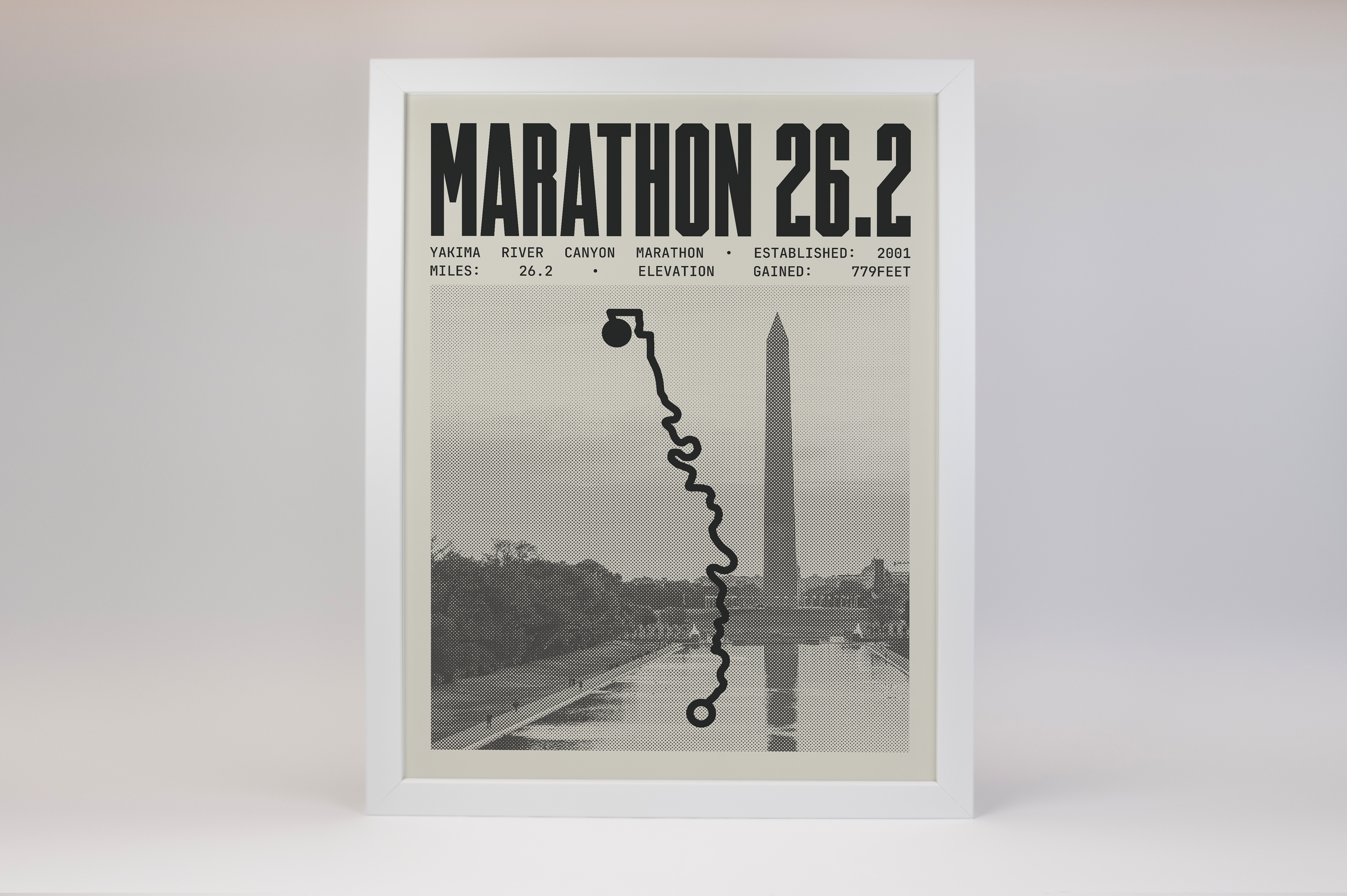 Yakima River Canyon Marathon Poster