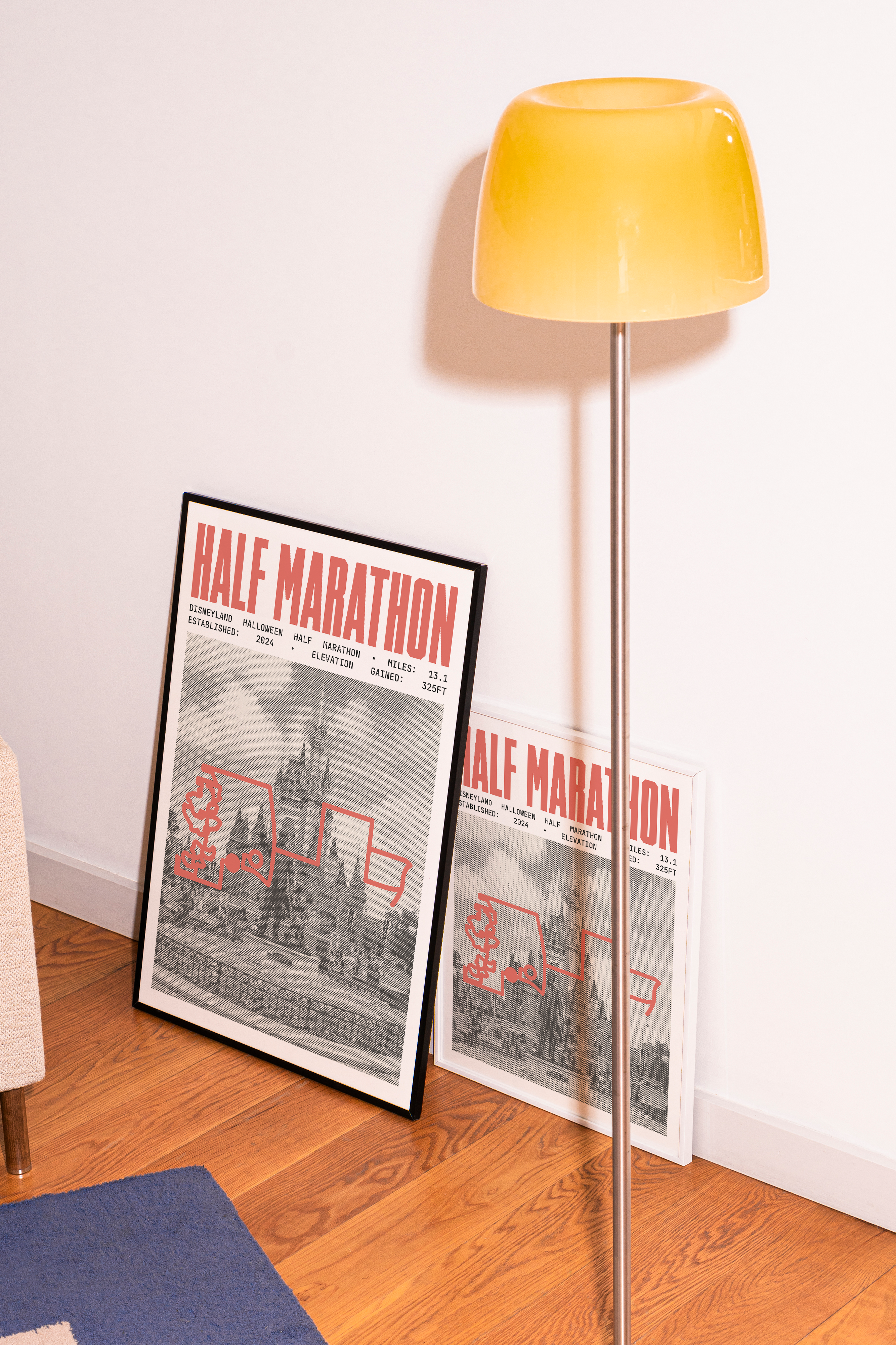 Disneyland Halloween Half Marathon Poster