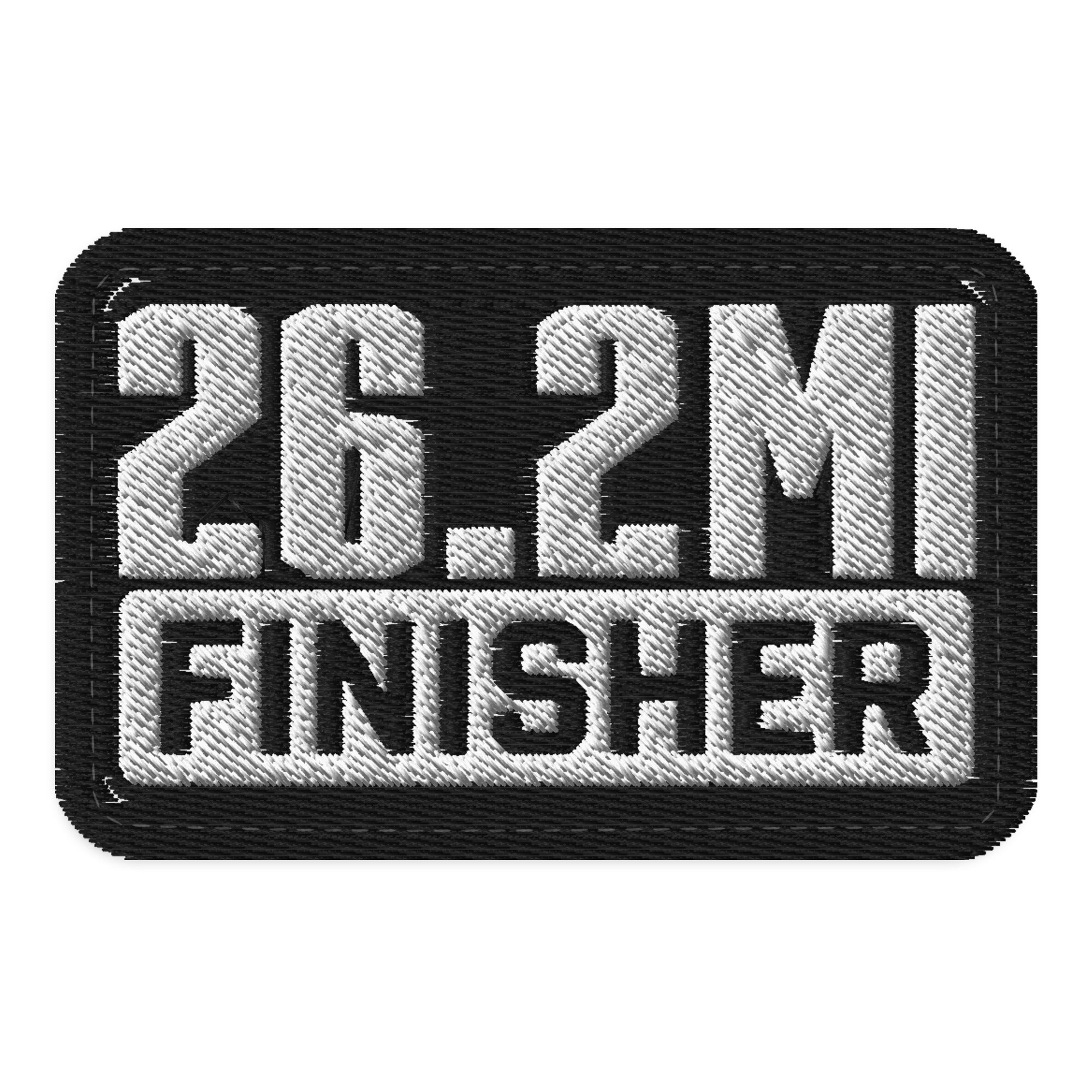 26.2 Marathon Finisher Patch (Velcro)