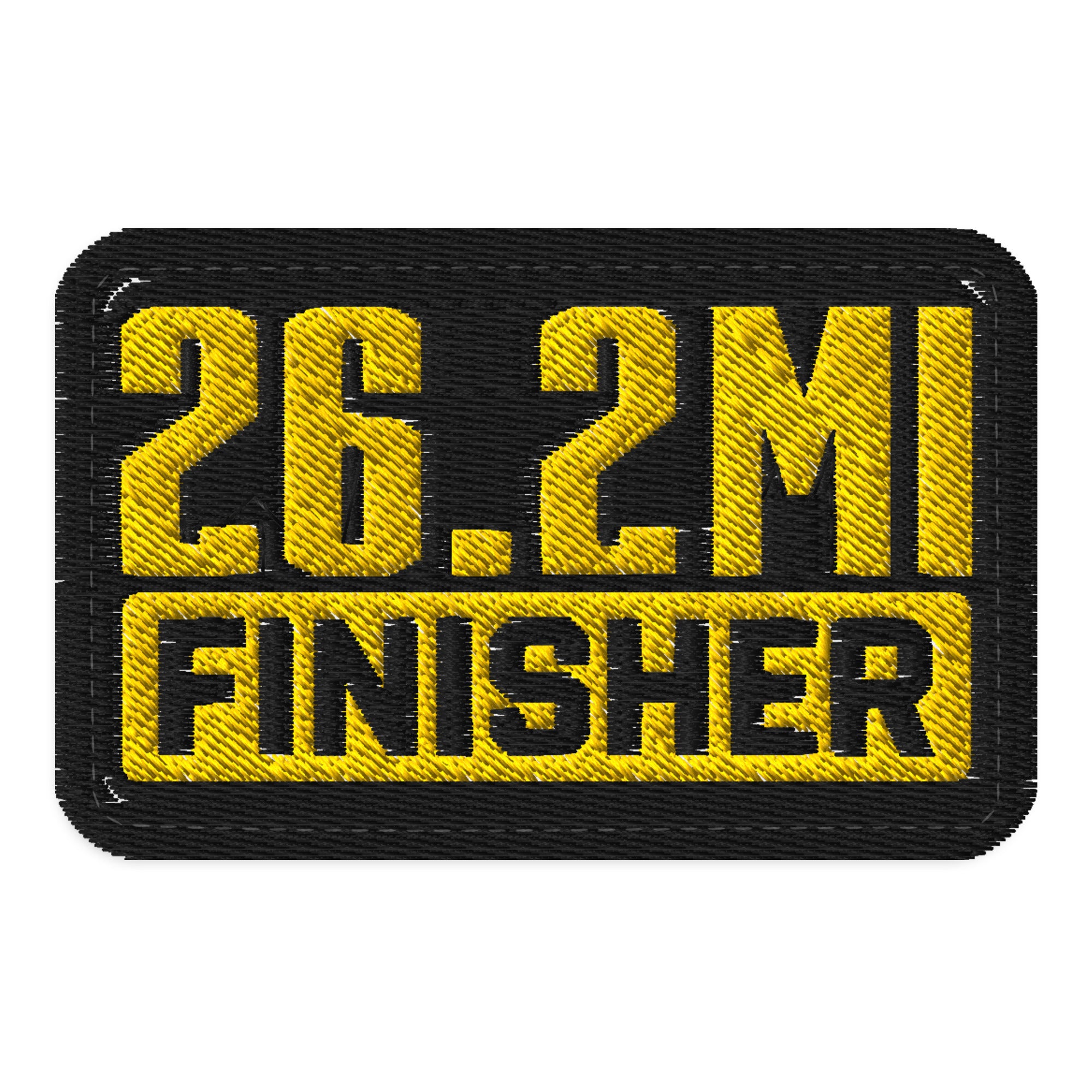 26.2 Marathon Finisher Patch (Velcro)