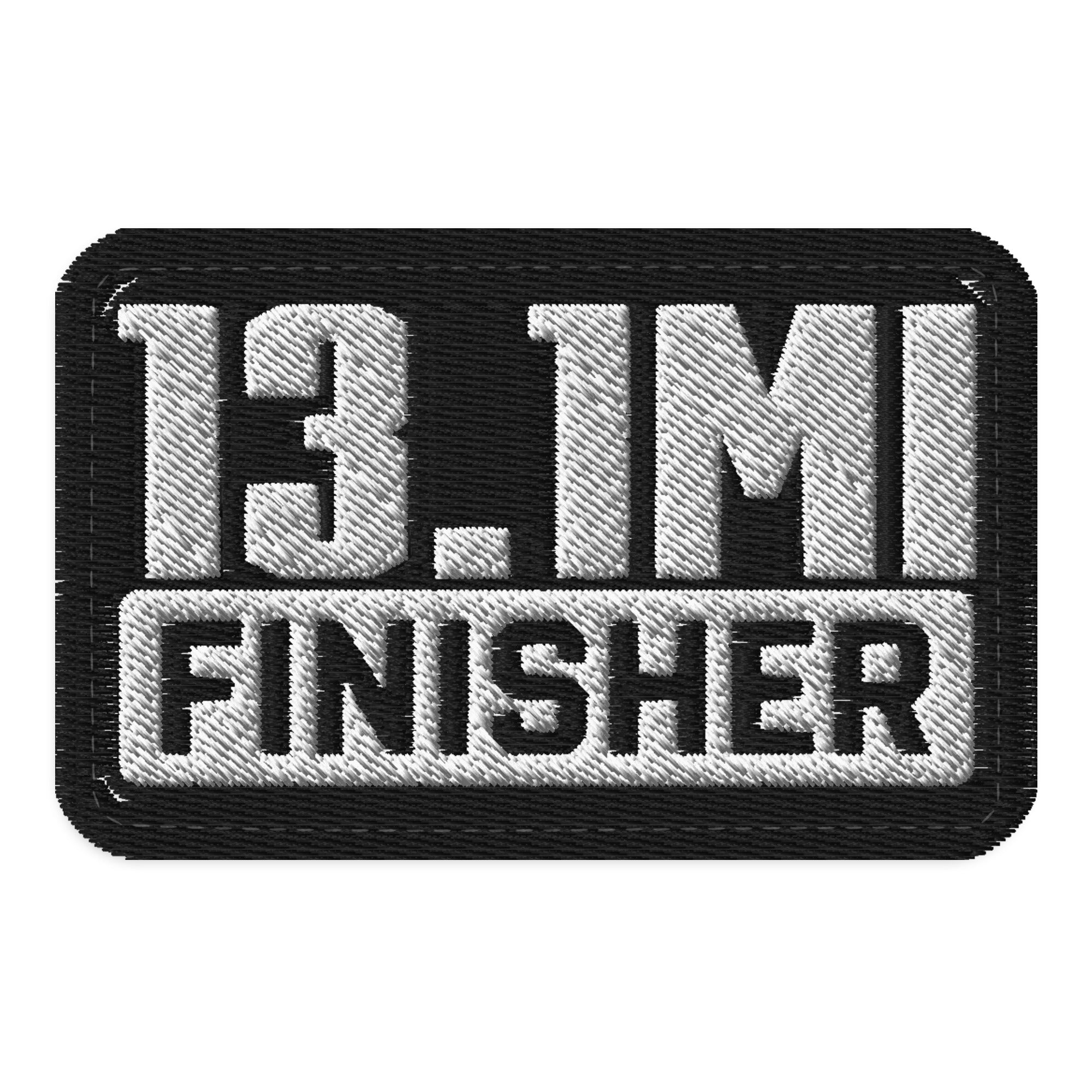 13.1 Half Marathon Finisher Patch (Velcro)