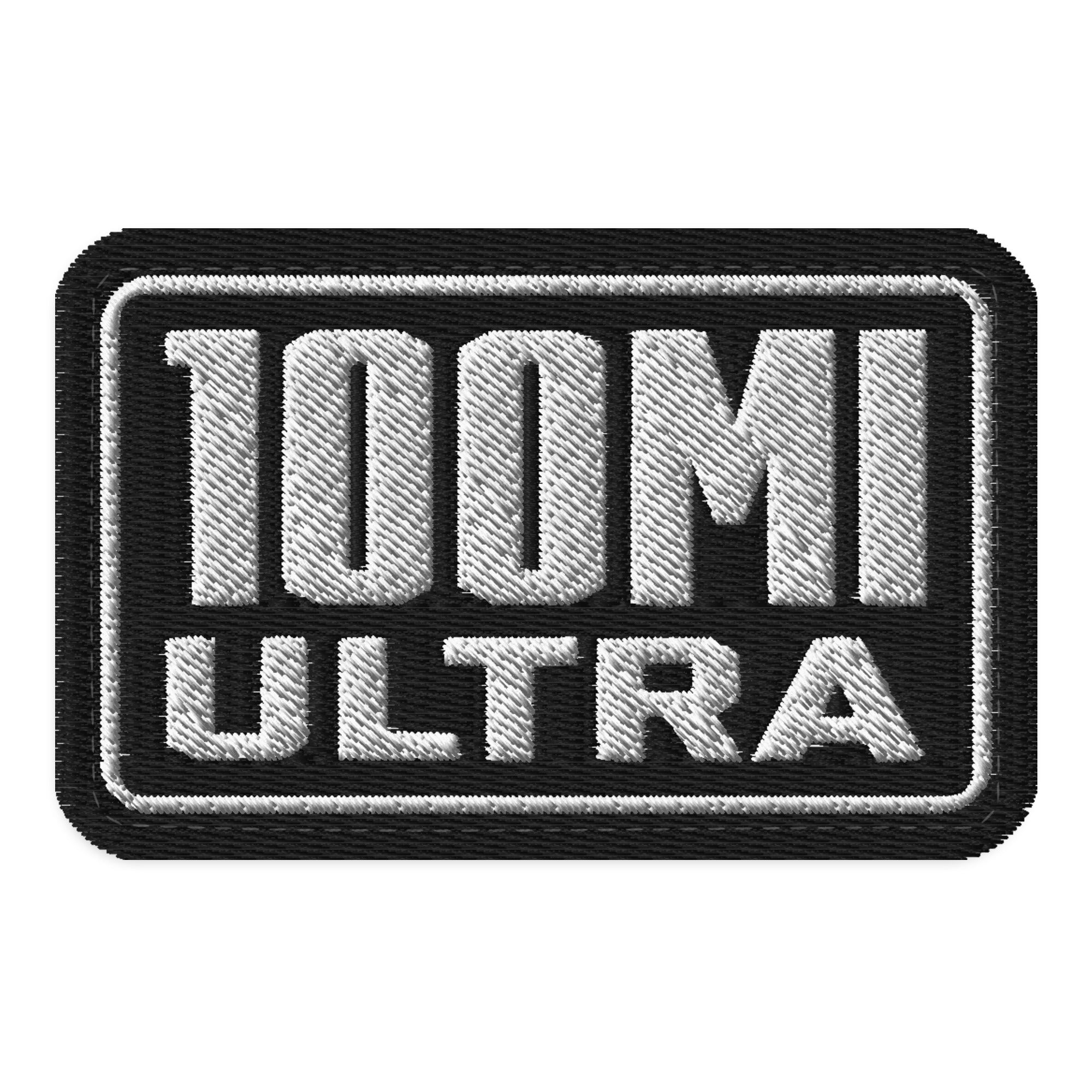 100 Miler Ultra Patch (Velcro)