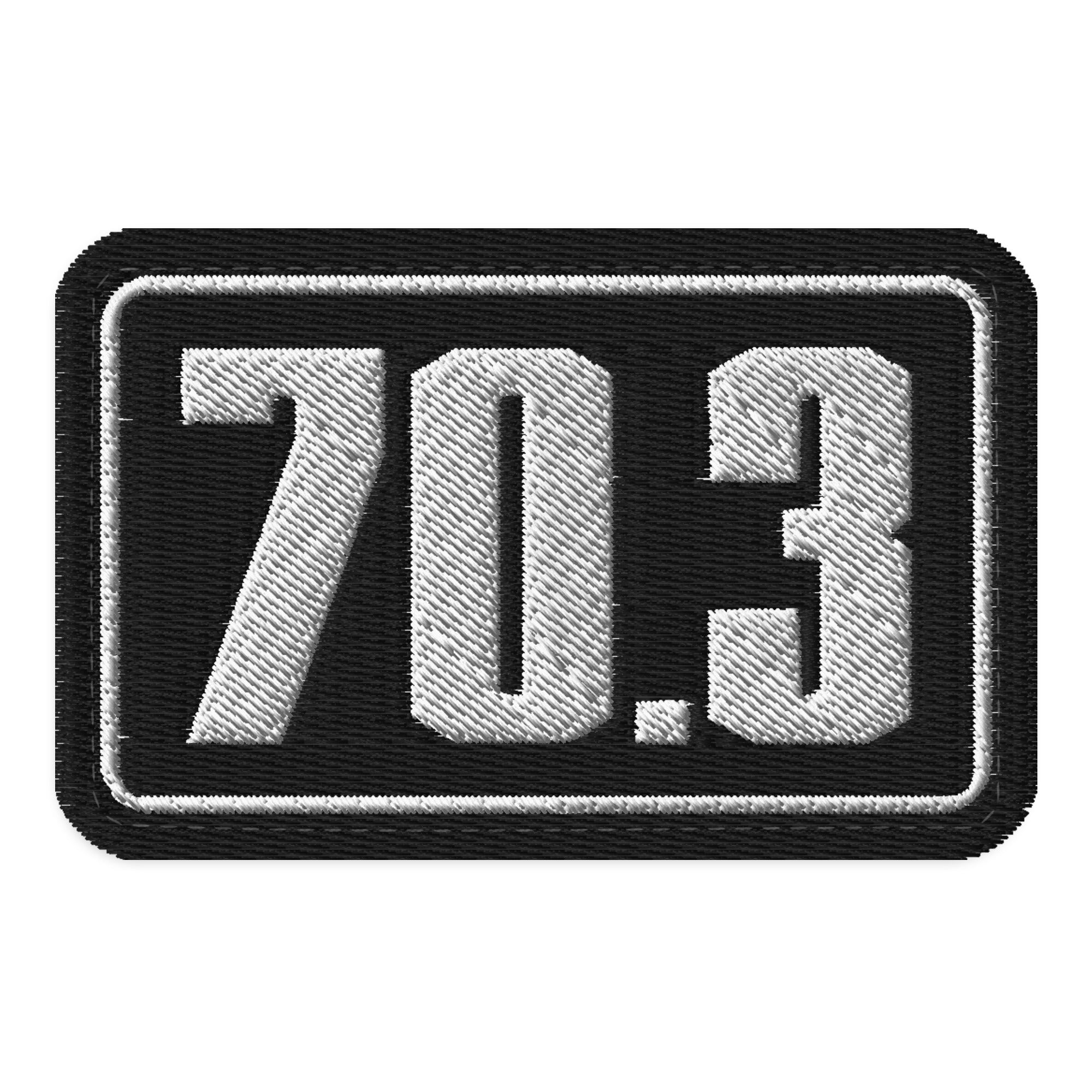 70.3 Ironman Finisher Patch V2 (Velcro)