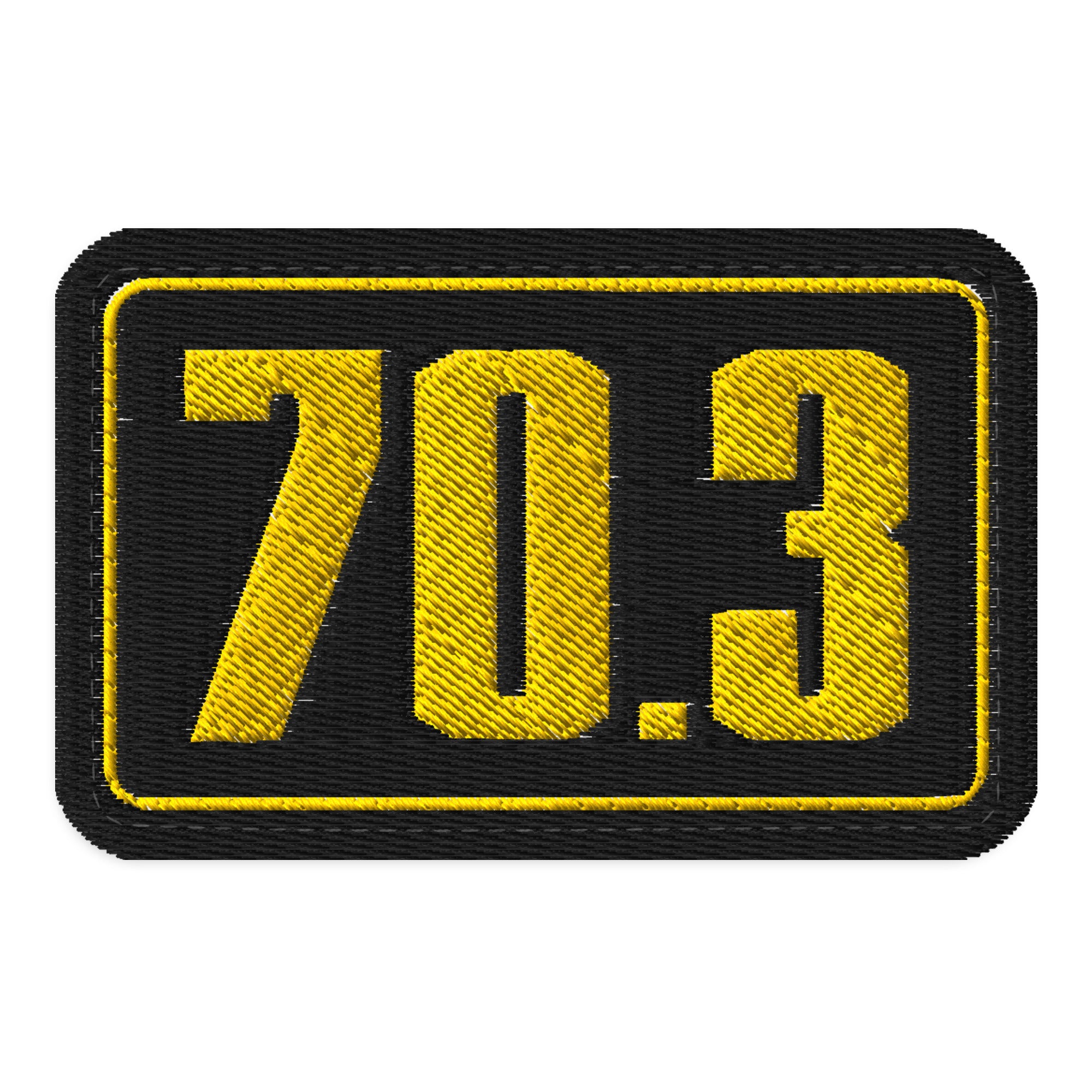 70.3 Ironman Finisher Patch V2 (Velcro)