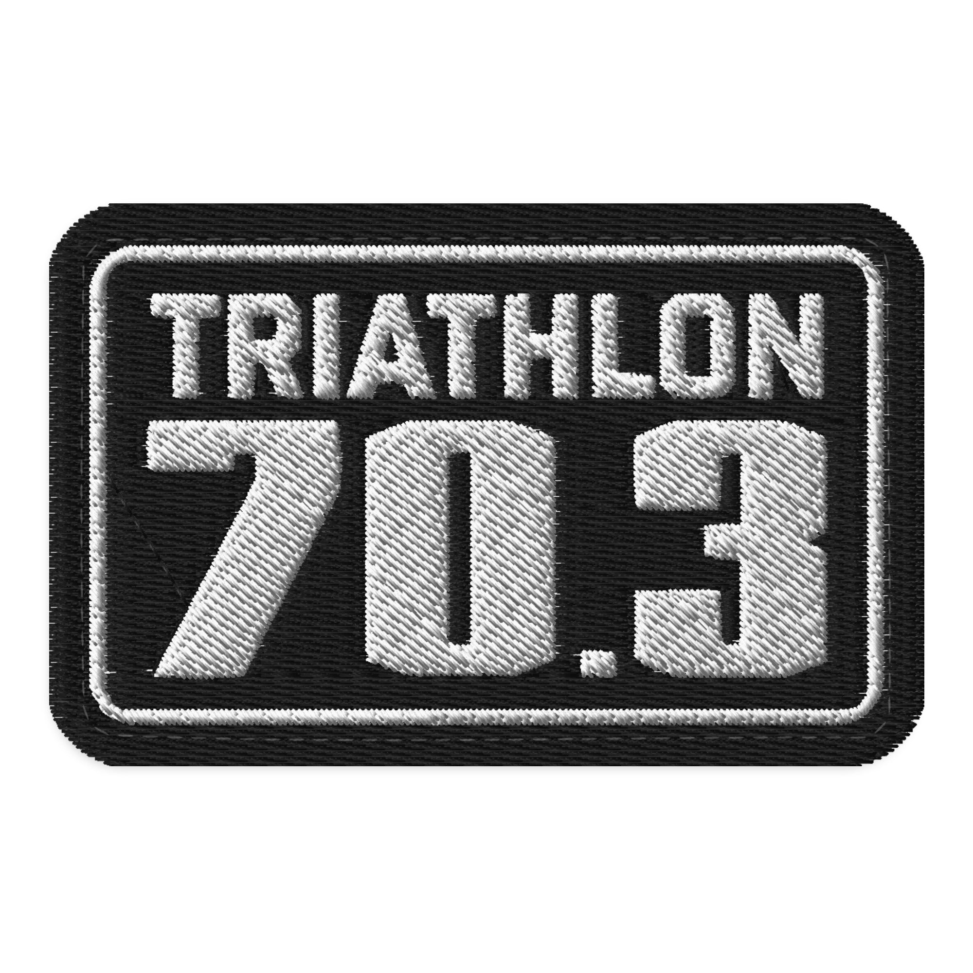 Triathlon 70.3 Finisher Patch (Velcro)