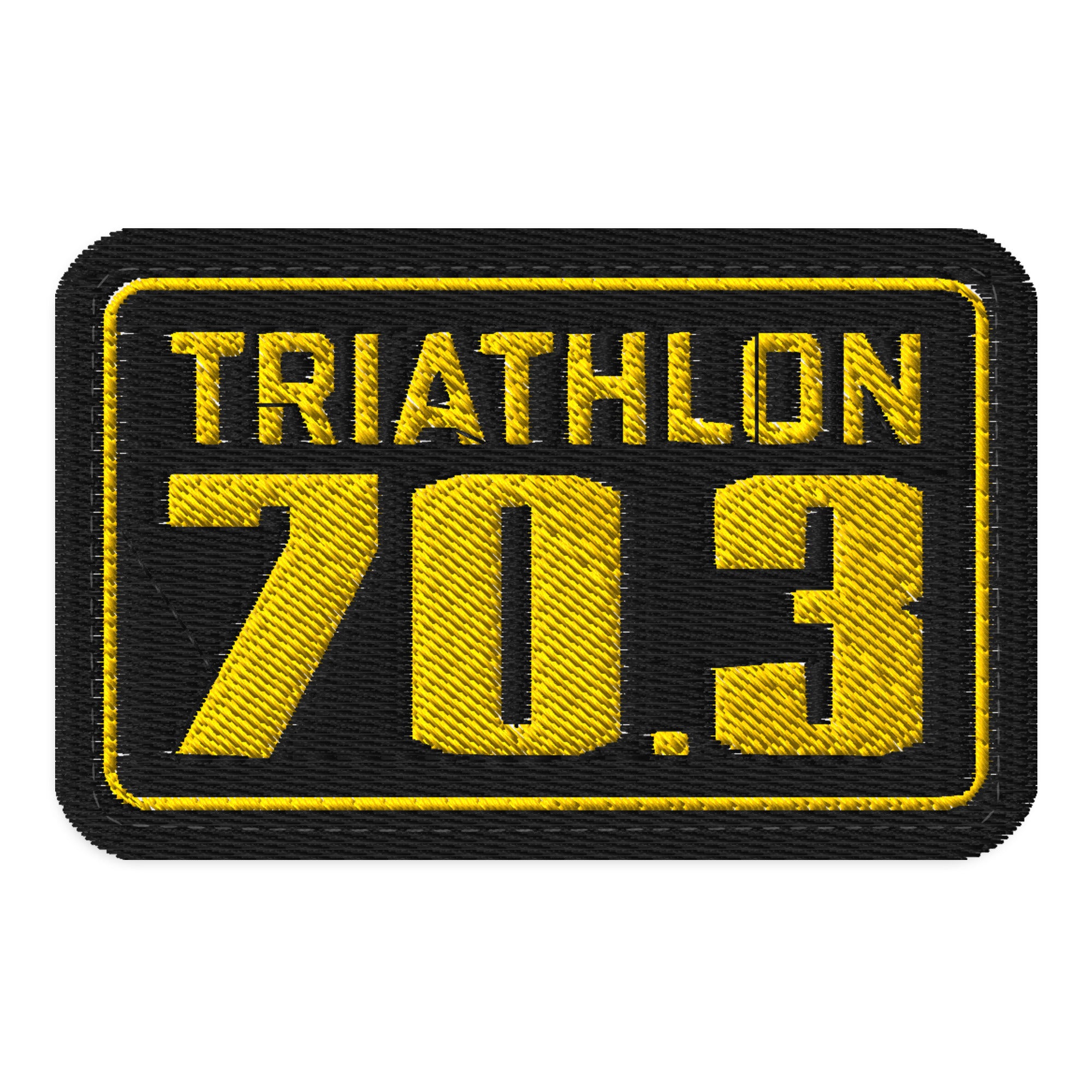Triathlon 70.3 Finisher Patch (Velcro)