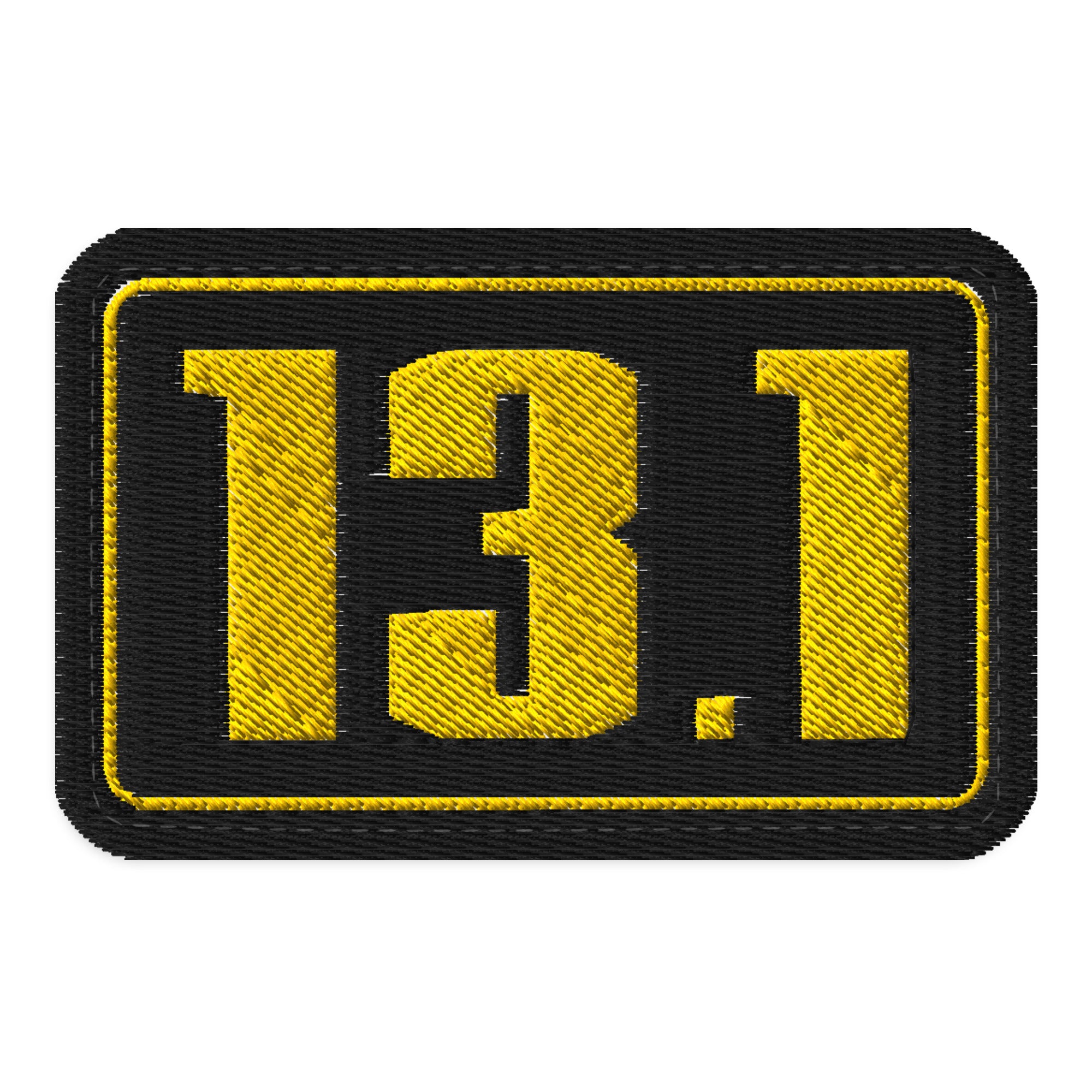13.1 Half Marathon Finisher Patch V3 (Velcro)