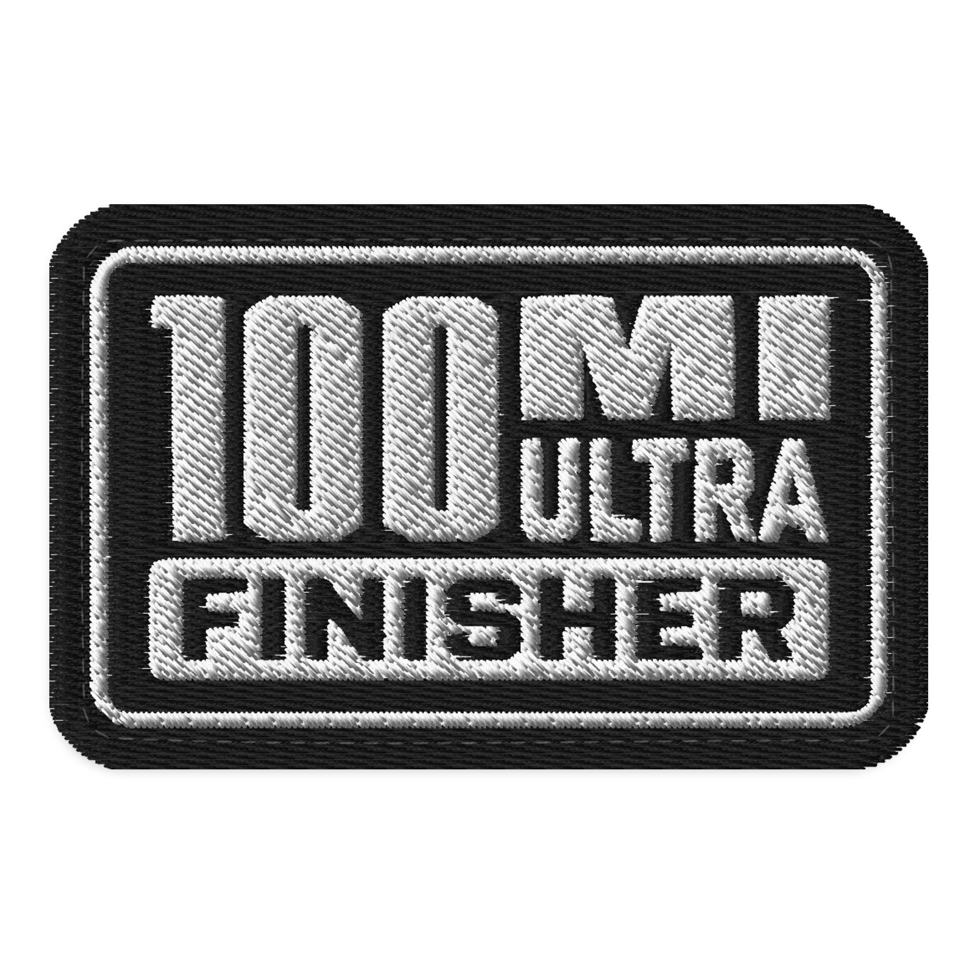 100 Mile Ultra Finisher Patch (Velcro)