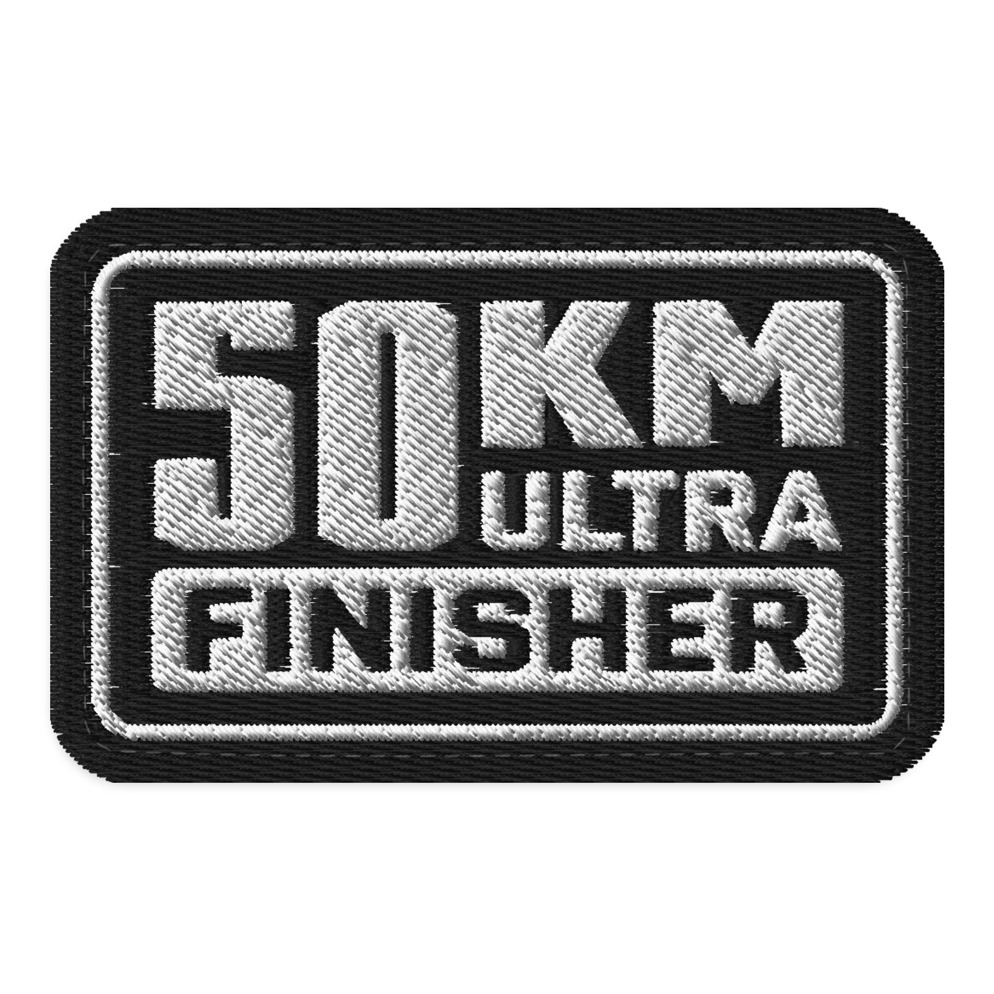 50KM Ultra Finisher Patch (Velcro)