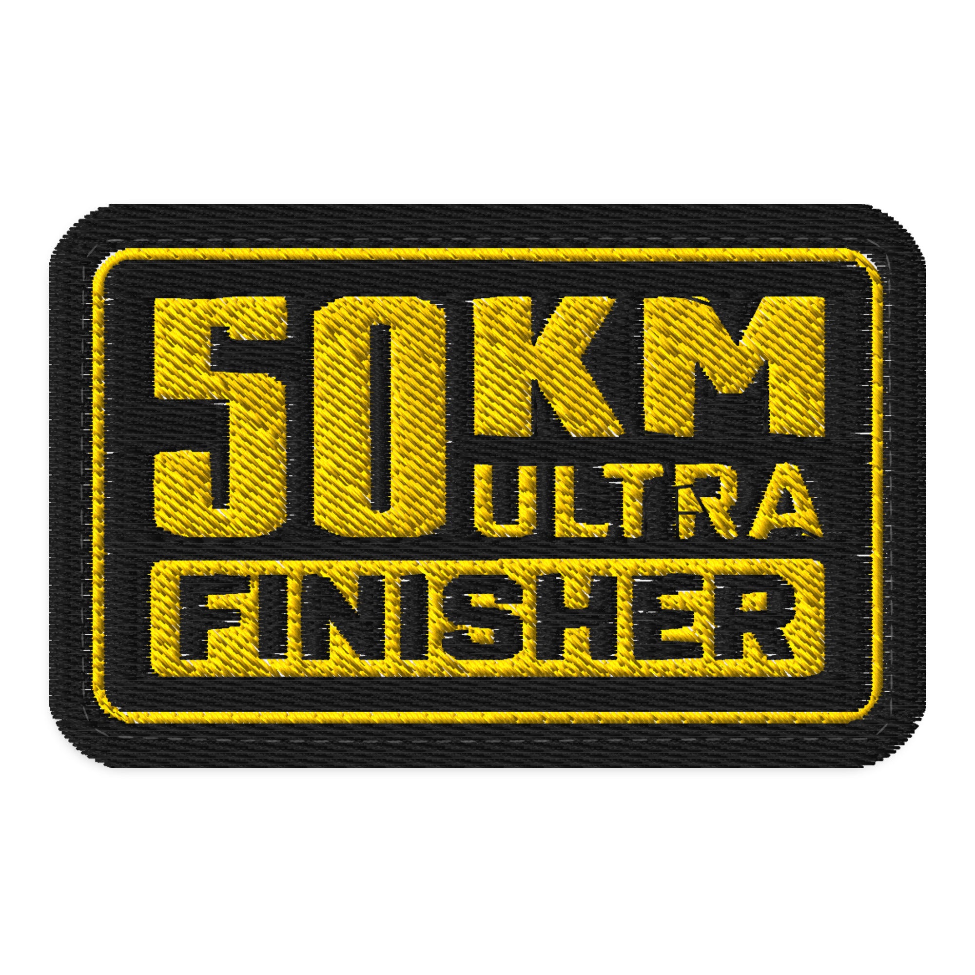 50KM Ultra Finisher Patch (Velcro)