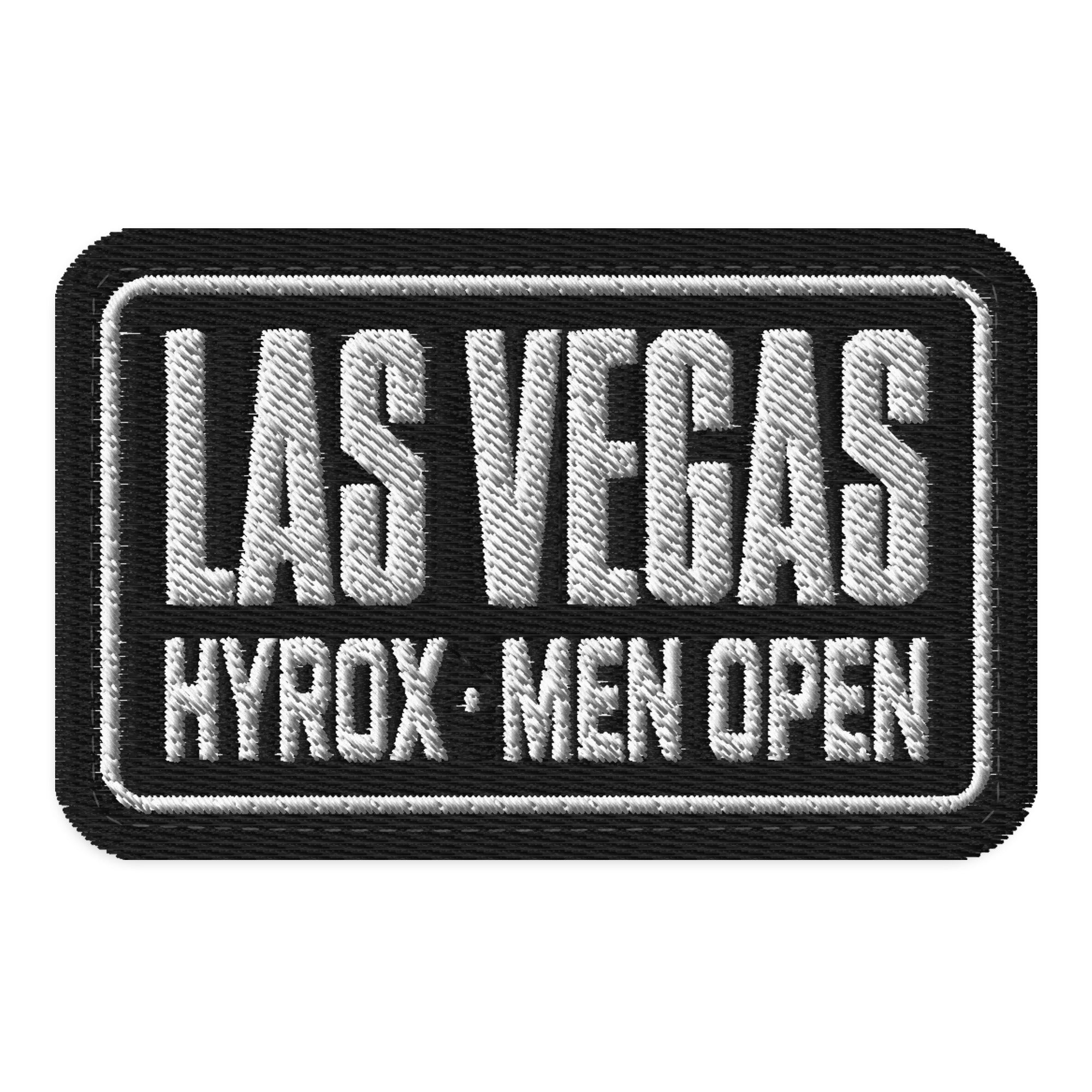Las Vegas HYROX Men Open Patch (Velcro)