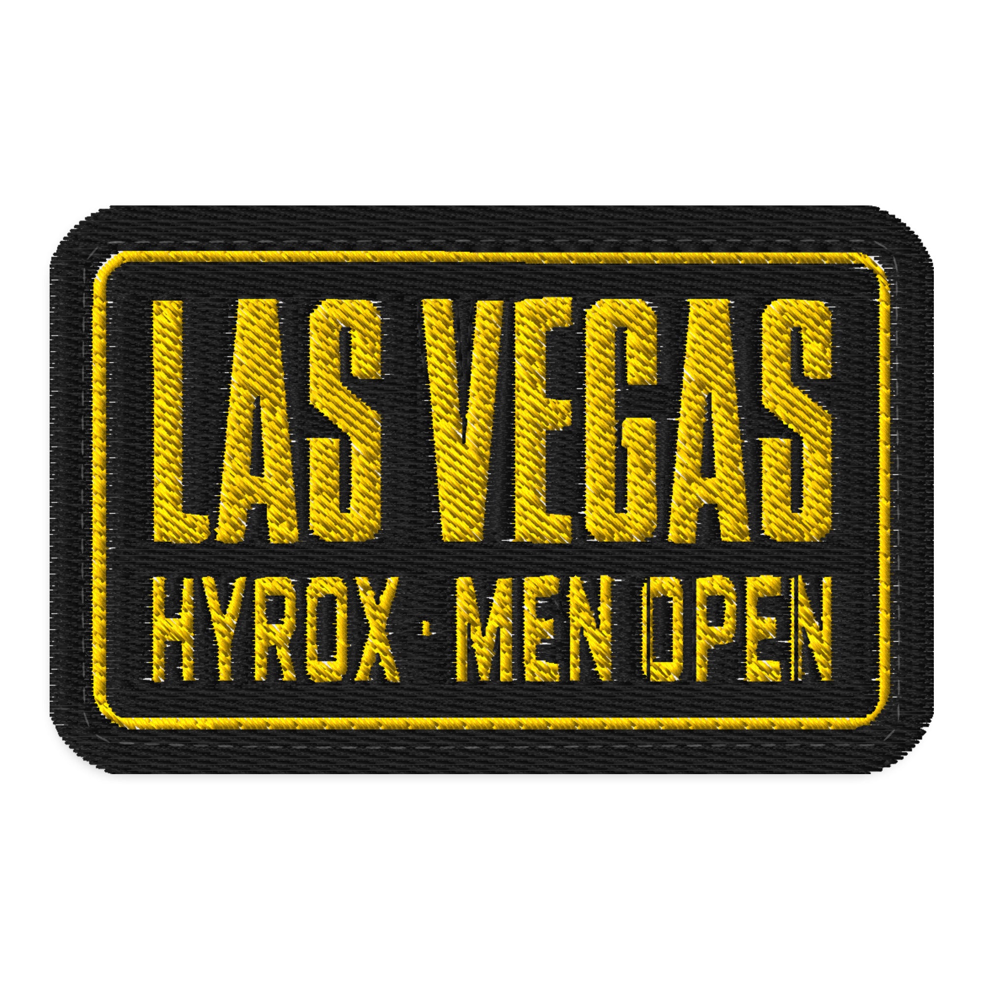 Las Vegas HYROX Men Open Patch (Velcro)