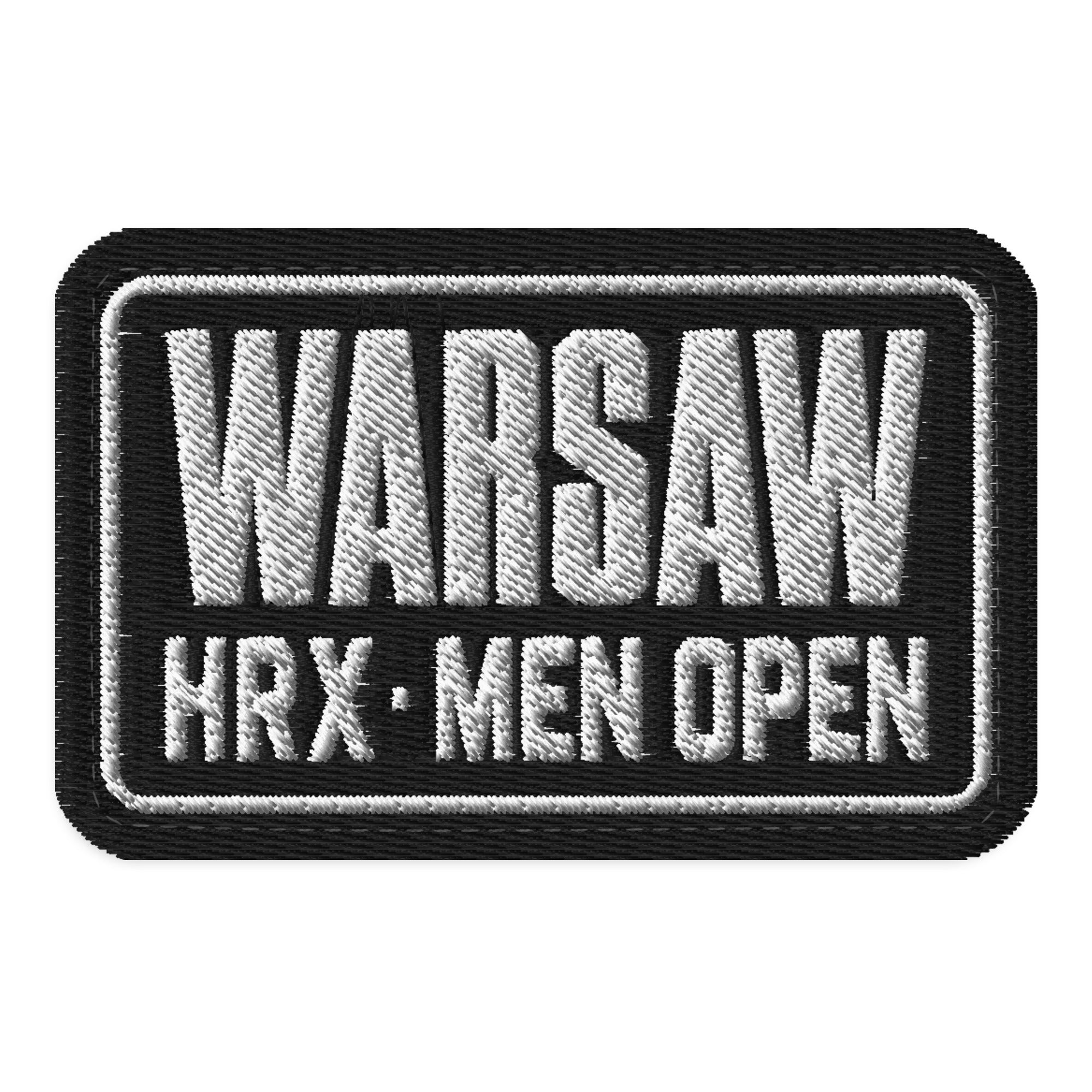 Warsaw HYROX Men Open Patch (Velcro)