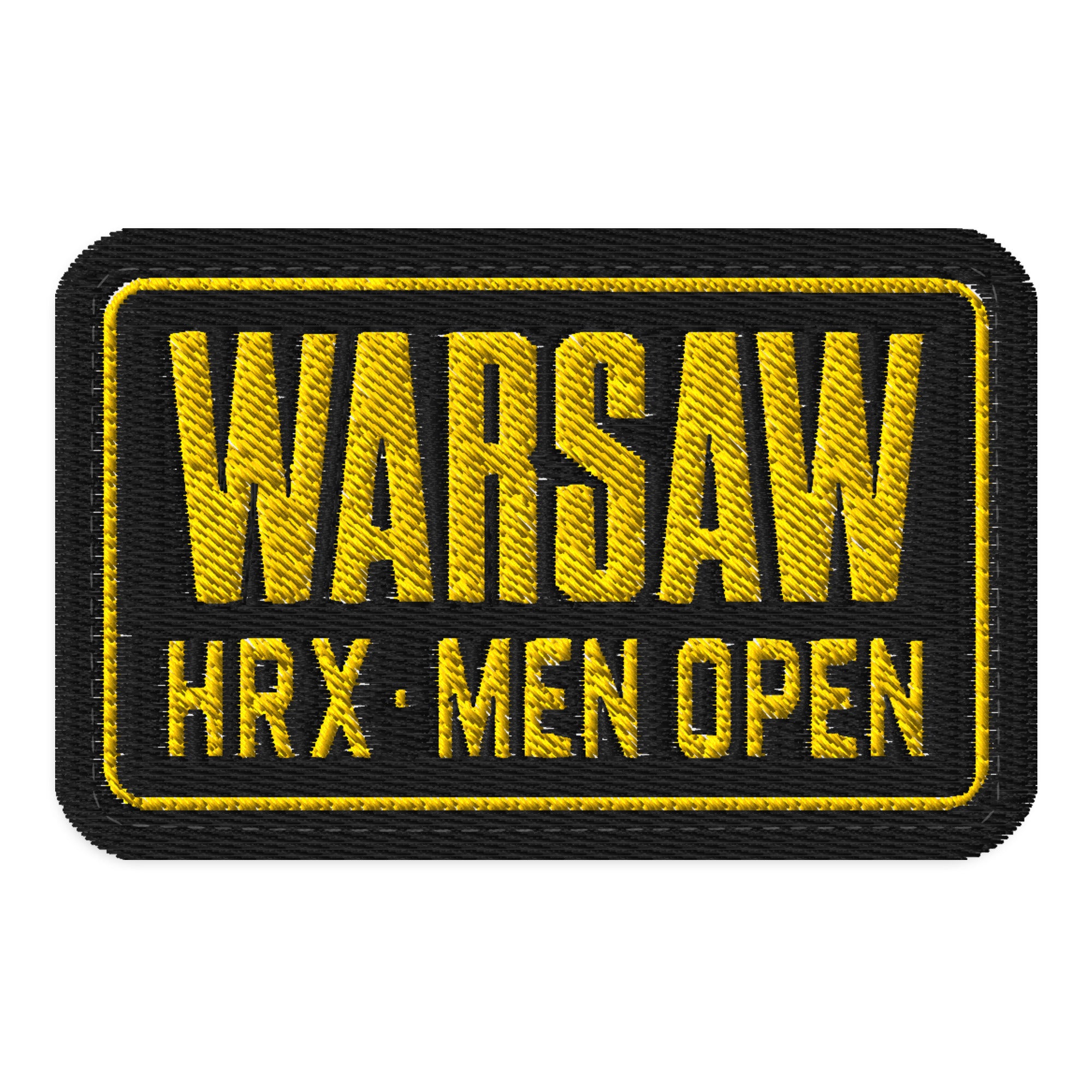Warsaw HYROX Men Open Patch (Velcro)
