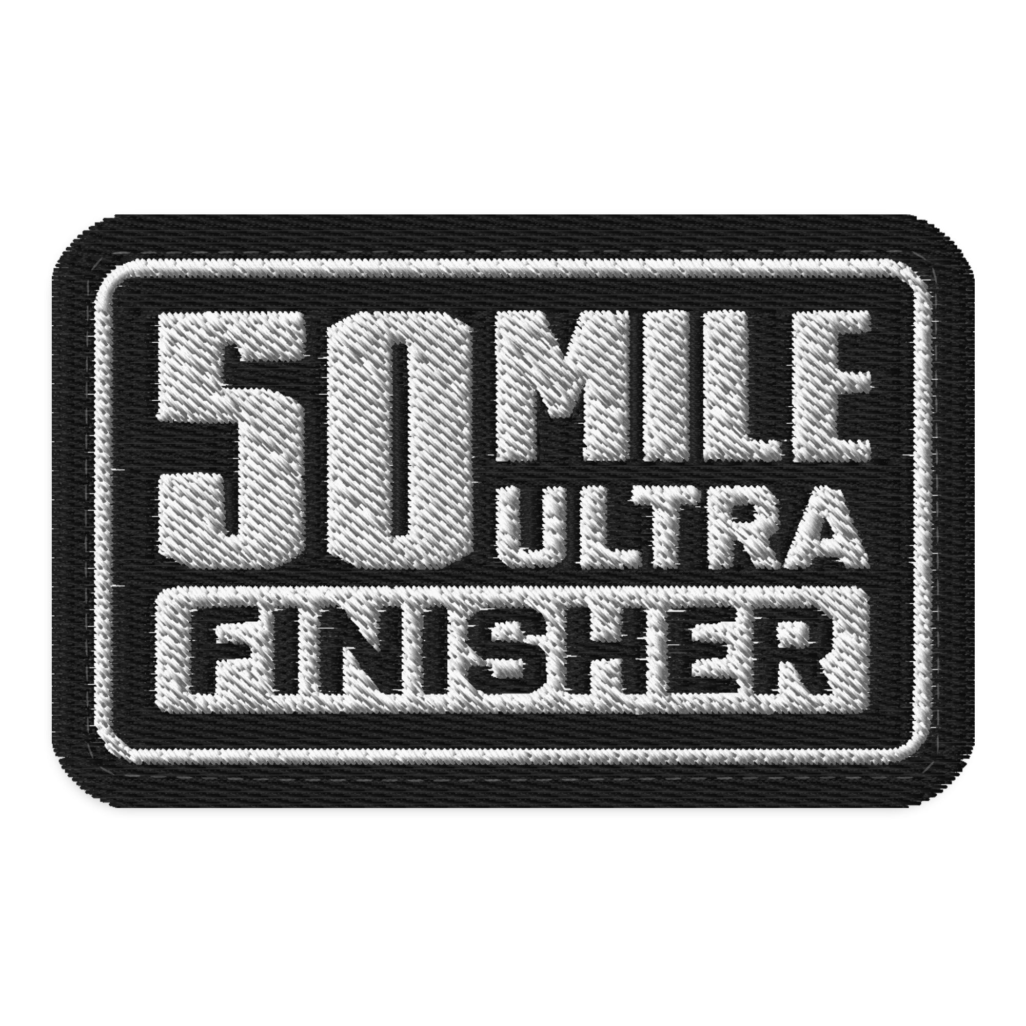 50 Mile Ultra Finisher Patch (Velcro)